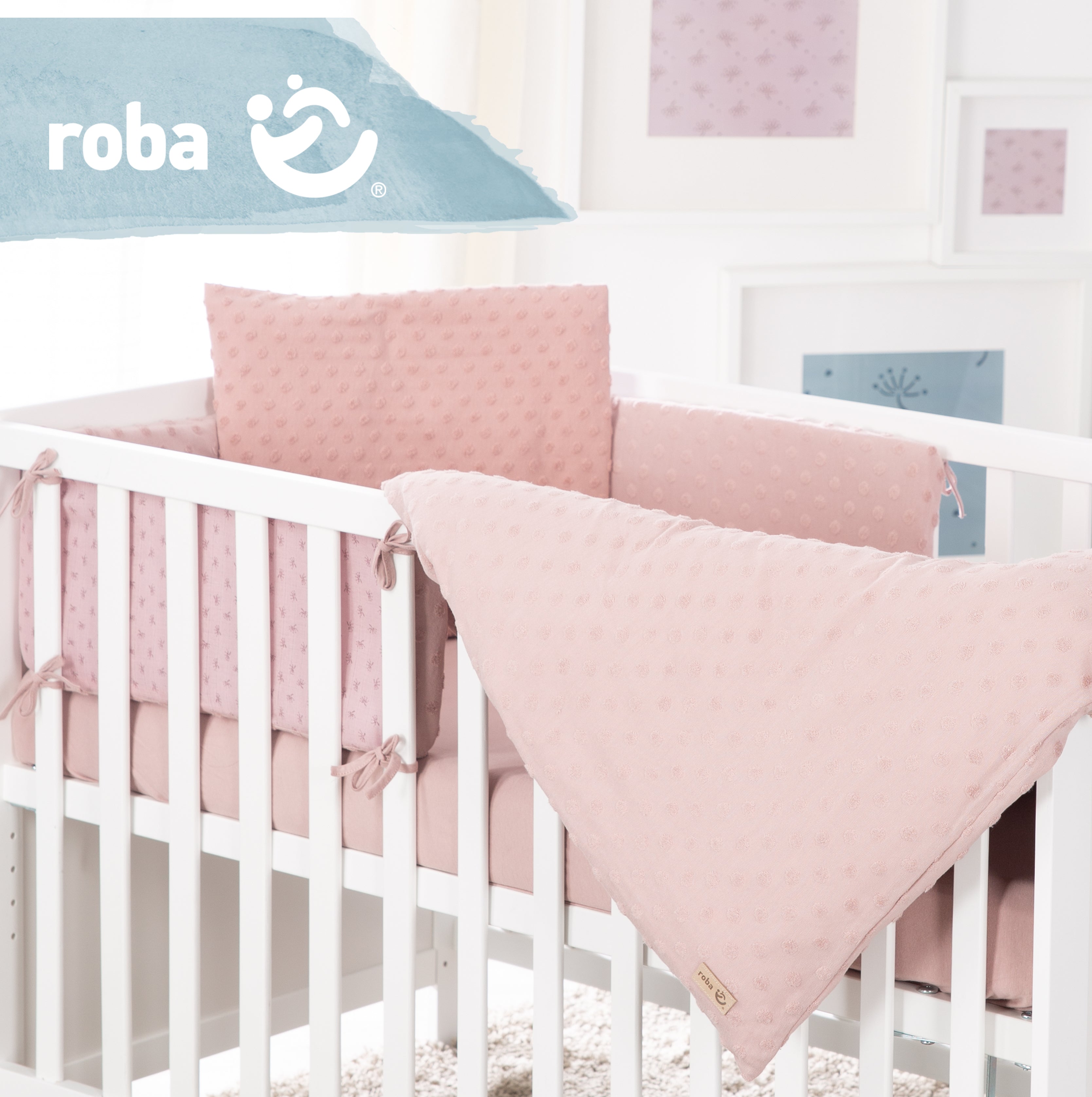 Roba 226S05T3 Geschenkset BIO-Jersey Schlafen gr rosa alt rosa – Heim Textilien - Bild 4 Roba 226S05T3 Geschenkset BIO-Jersey Schlafen gr rosa alt rosa – Heim Textilien - Produktbild 4