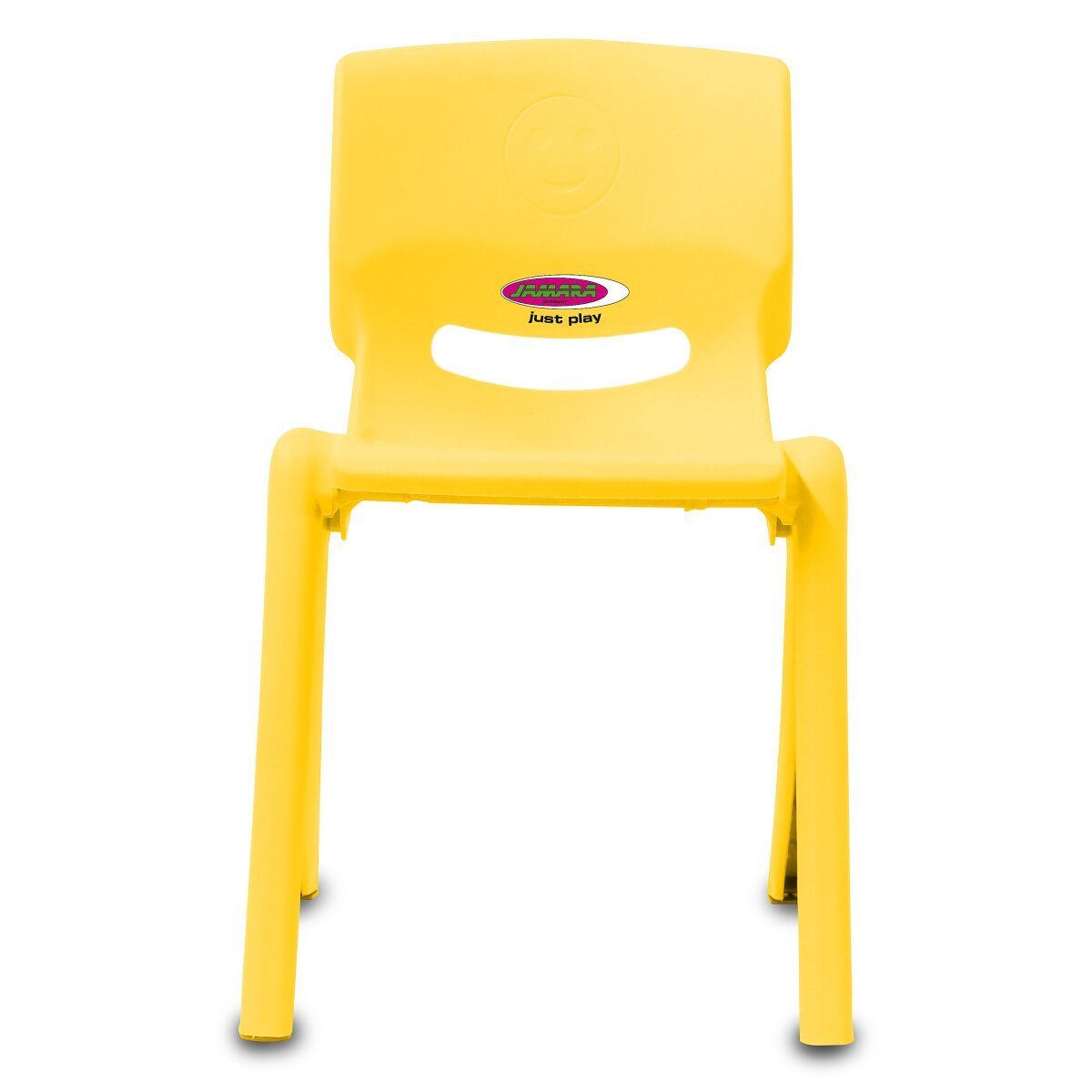 JAMARA Kinderstuhl Smiley bis 100 KG gelb