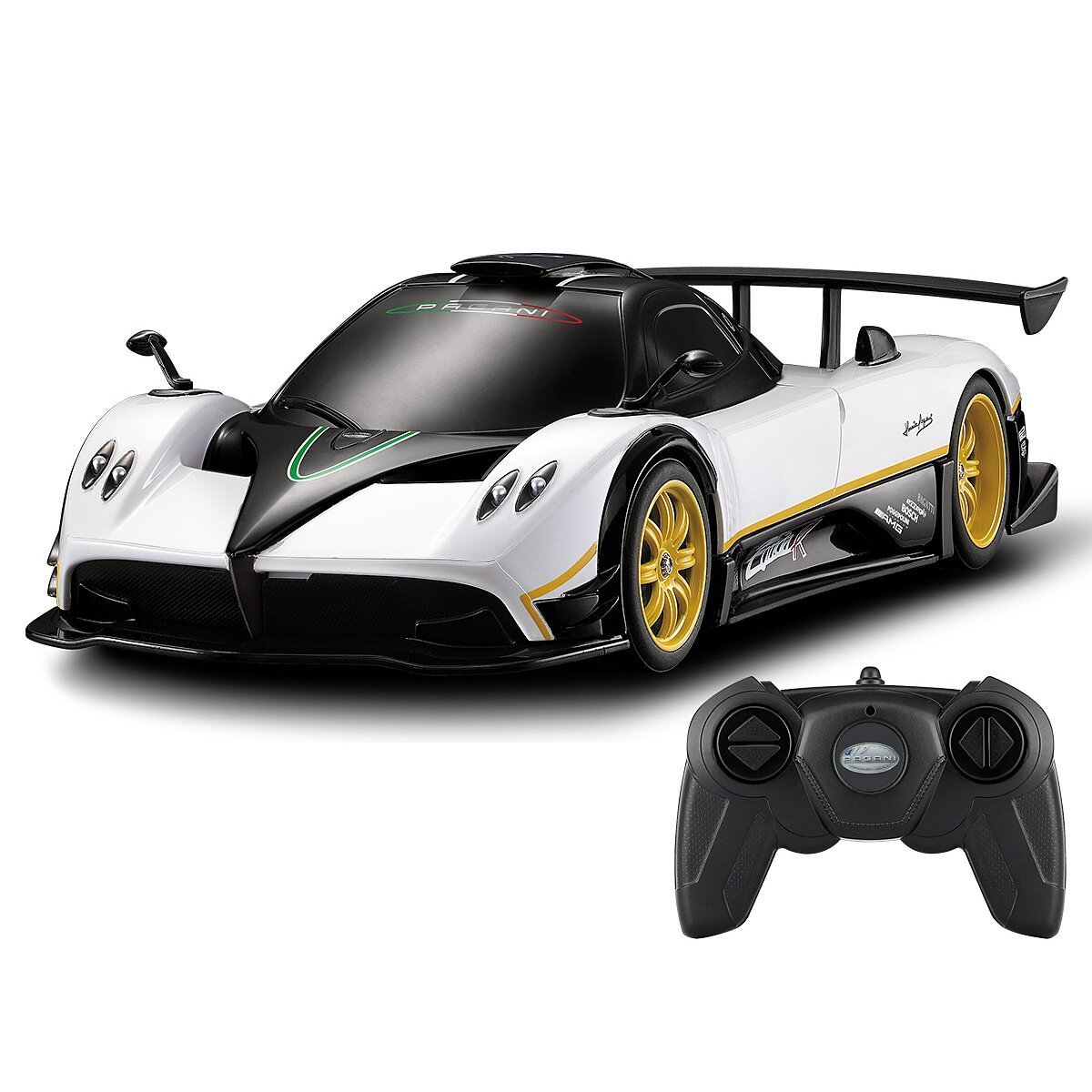 JAMARA Pagani Zonda R 1:24 weiss 2,4GHz ab 6 Jahren