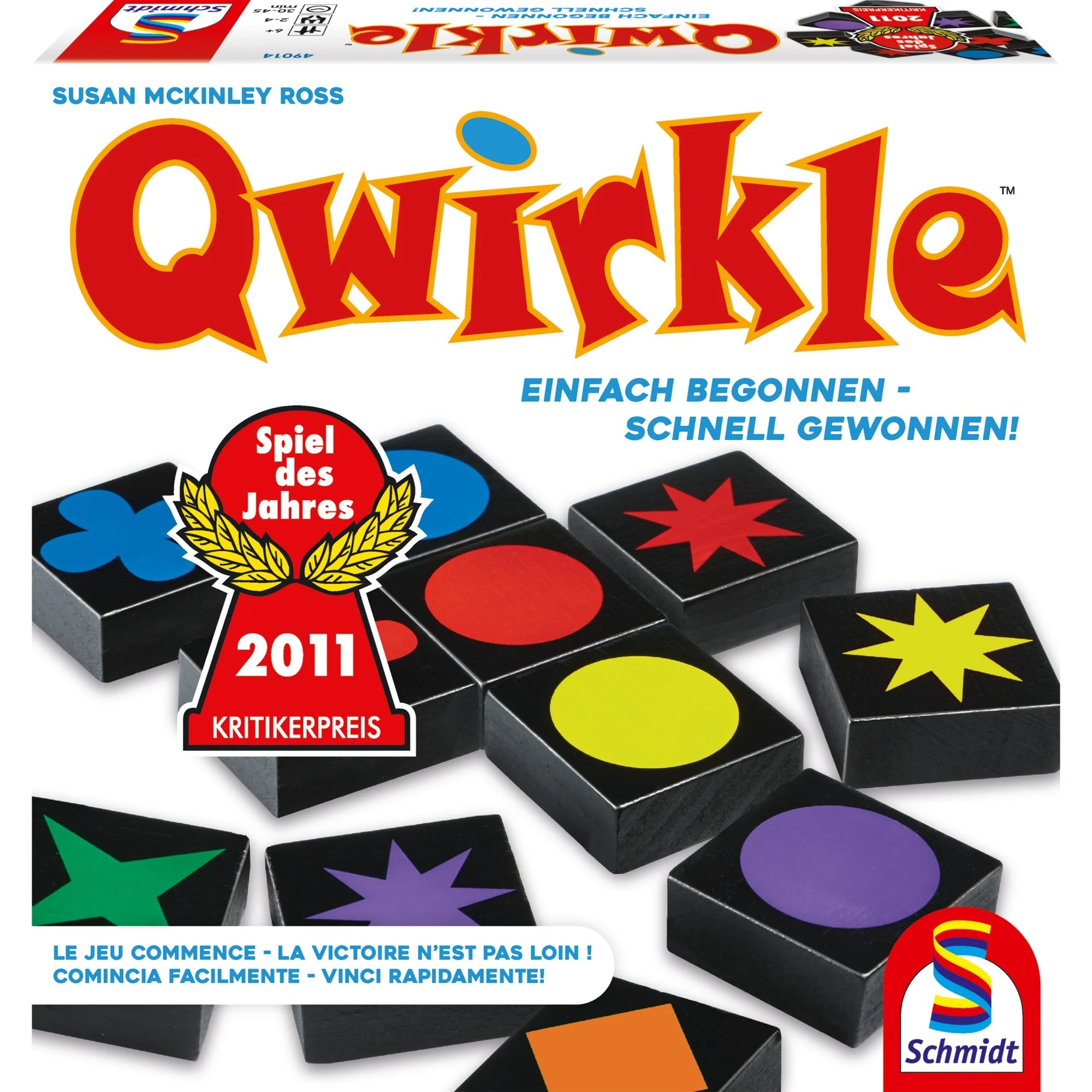 Schmidt Spiele Qwirkle - Spiel des Jahres 2011