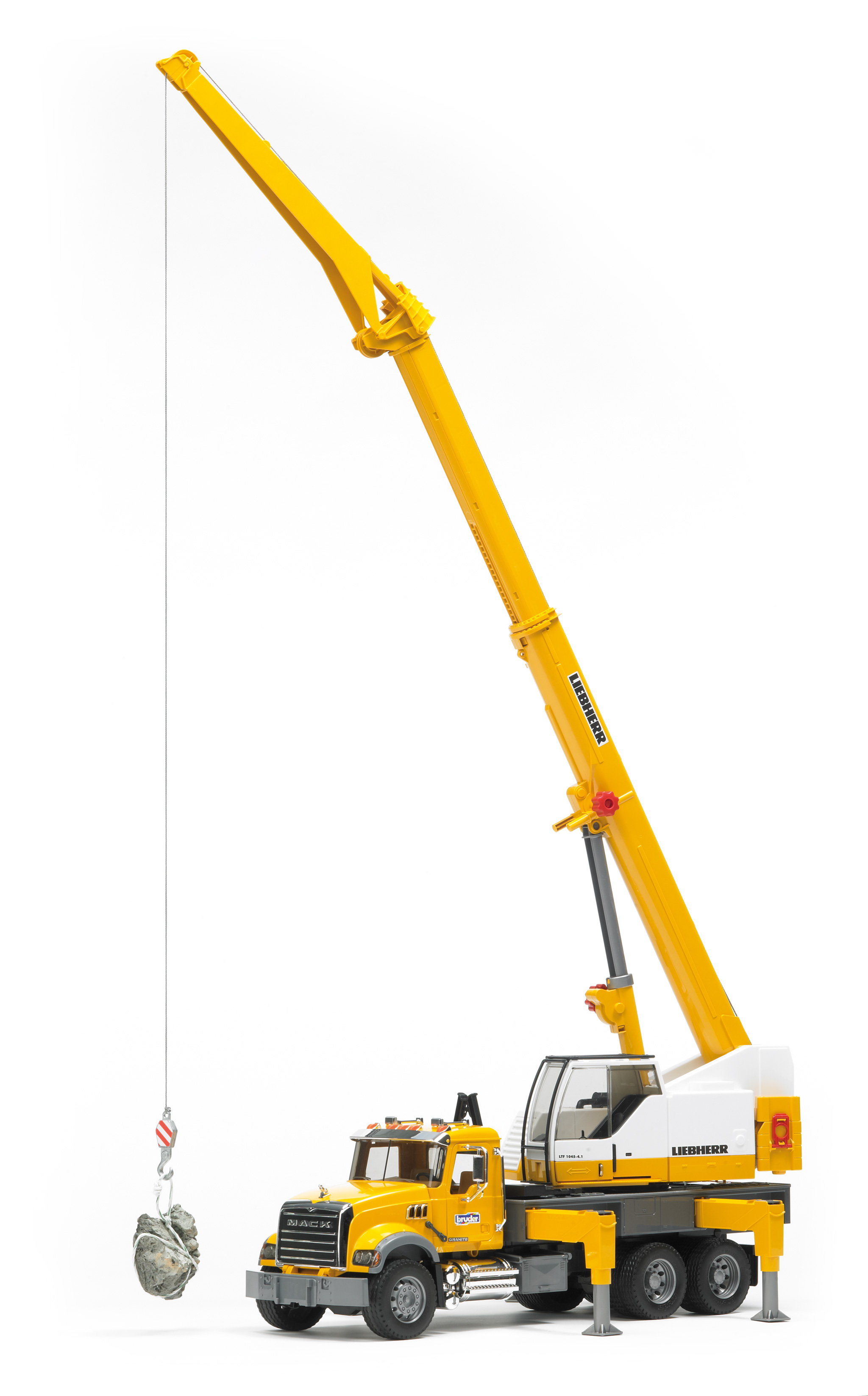 BRUDER 02818 - MACK Granite Liebherr Kran-LKW - Bild 7