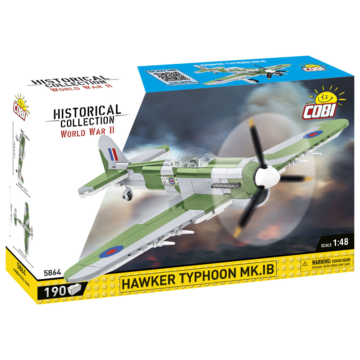 COBI 5864 - HAWKER Typhoon MK.IB COBI 5864 - HAWKER Typhoon MK.IB