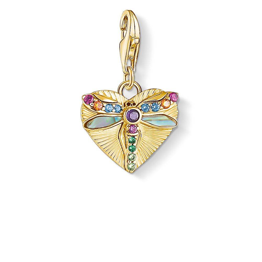 Thomas, Sabo, Anhänger, Charm-Club, Herz, Mit, L, Mehrfarbig, 1810-295-7, Zubehor, Anhänger, Schmuck