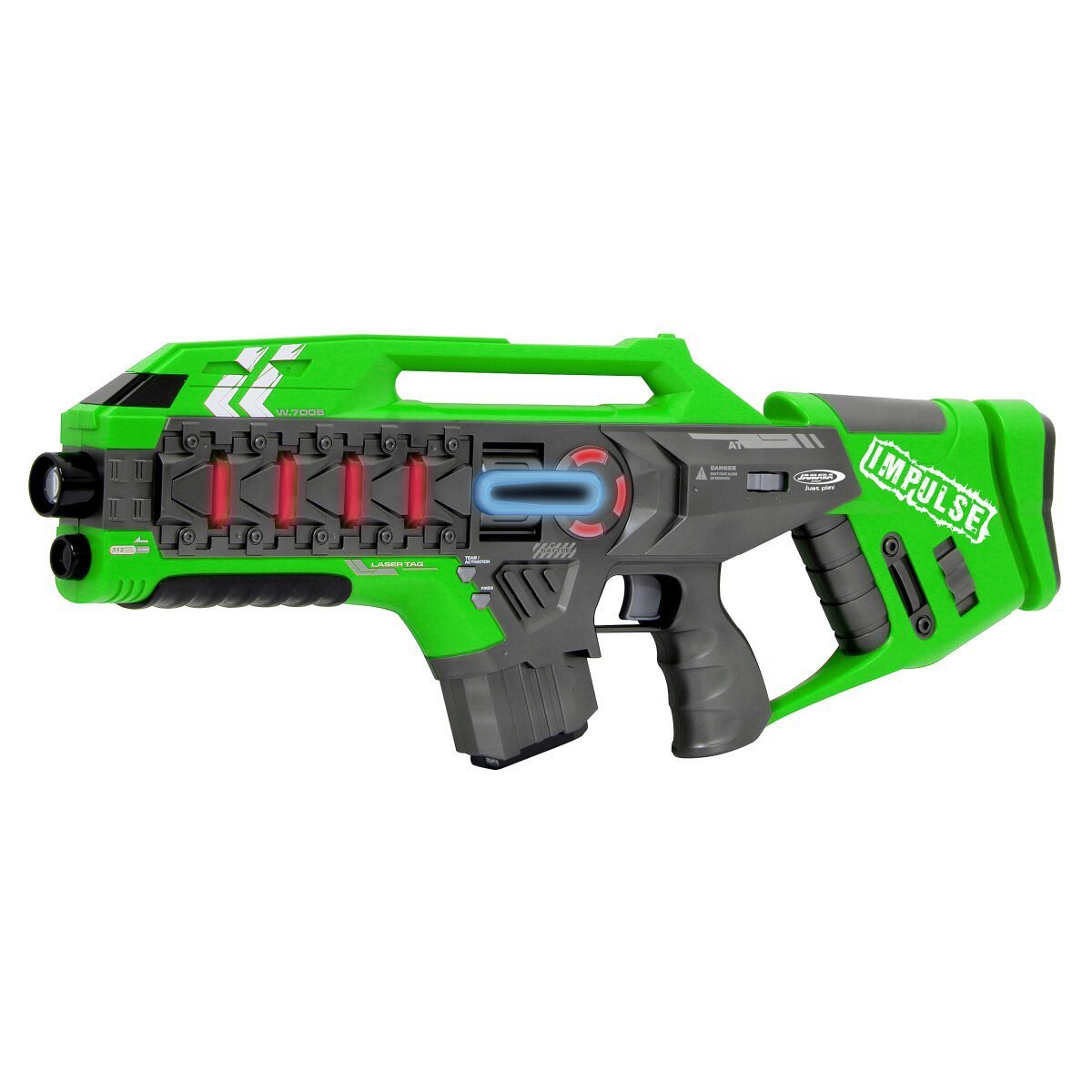 JAMARA Impulse Laser Gun Rifle Set blau/grün ab 8 Jahren JAMARA Impulse Laser Gun Rifle Set blau/grün ab 8 Jahren
