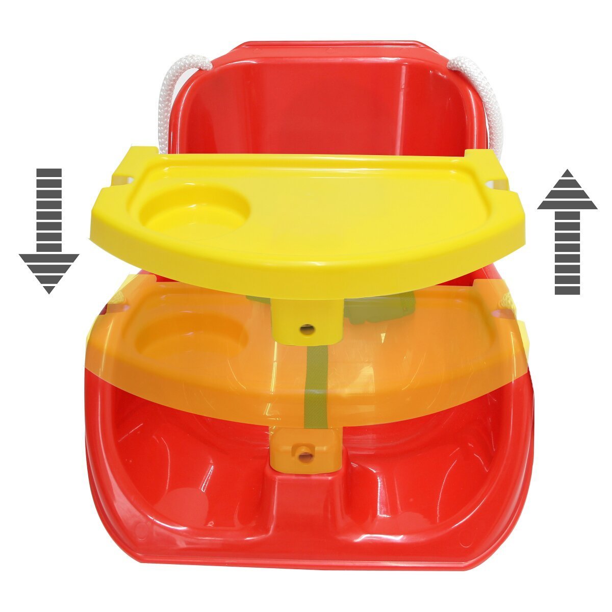 JAMARA Babyschaukel Comfort Swing rot 2in1 ab 10 Monaten