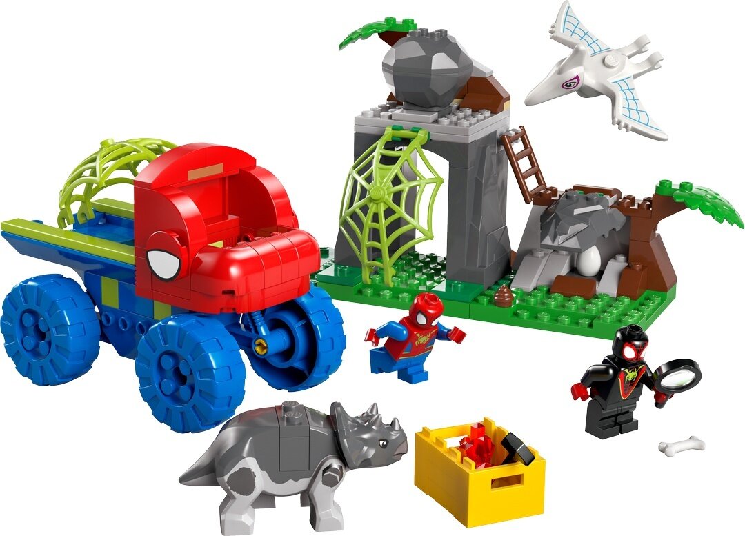 LEGO® Spidey und seine Superfreunde 11199 Spideys Team auf Rettungsmission im Dino-Truck Spielzeug, Maschine, Rad