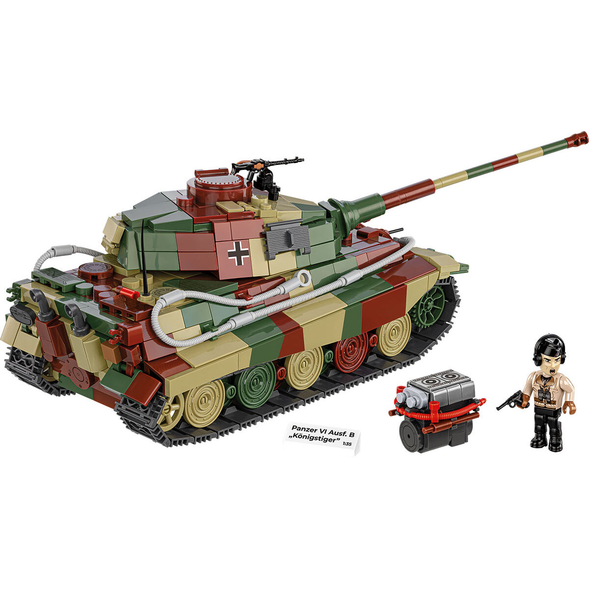 COBI 3113 - PANZER VI AUSF. B Königstiger 1:35 - Bild 6 COBI 3113 - PANZER VI AUSF. B Königstiger 1:35 - Bild 6