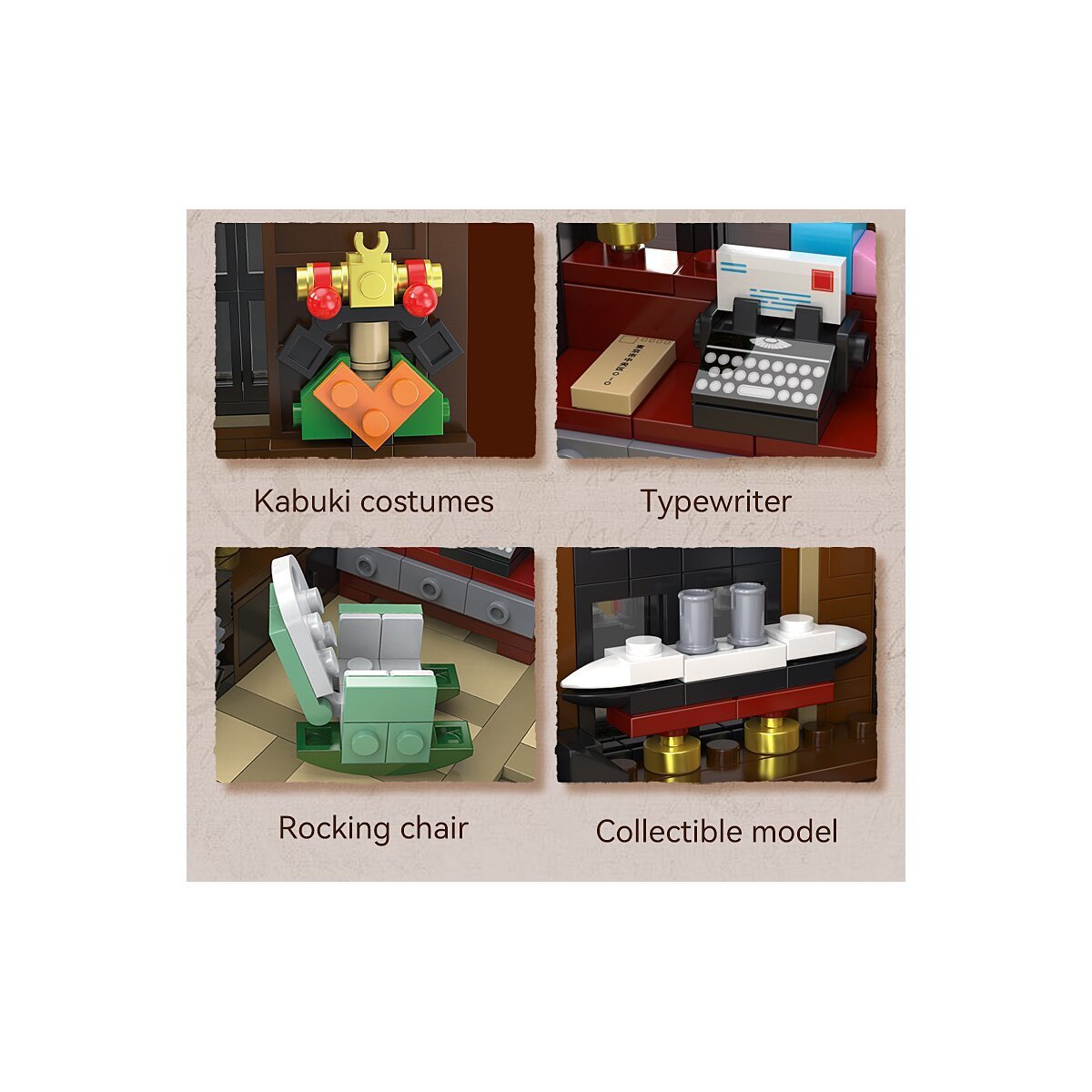 JAMARA CaDA Japanischer Buchladen 1:30 Bricks ab 14 Jahren JAMARA CaDA Japanischer Buchladen 1:30 Bricks ab 14 Jahren