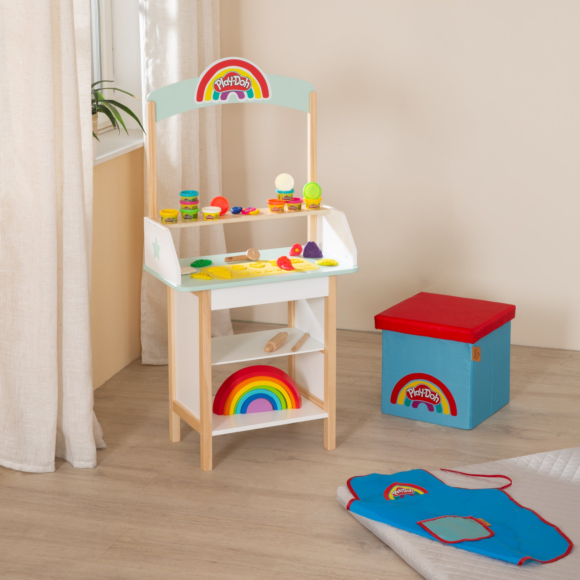 Roba 480213PD1ZU Eisstand roba x Play-Doh bunt – Rollenspiel - Bild 6 Roba 480213PD1ZU Eisstand roba x Play-Doh bunt – Rollenspiel - Produktbild 6