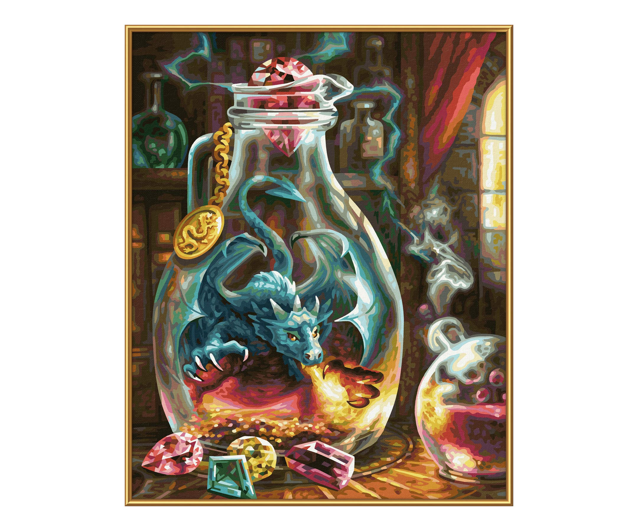 Schipper Mnz - Der Drache - Mystisches Malset Für Fantasy-Fans 609130845 Krug, Kunst, Malerei