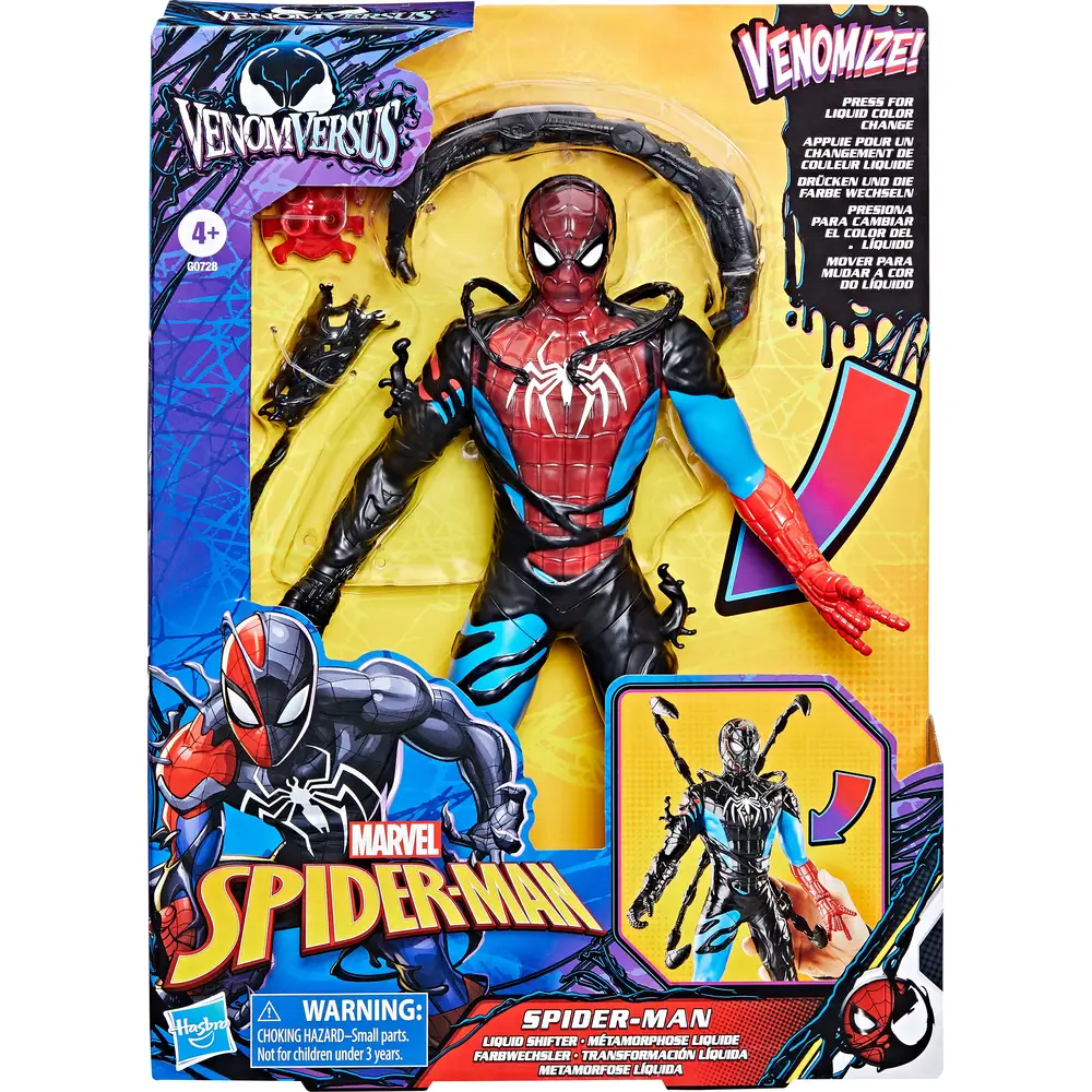 MARVEL Spiderman Venomversus Liquid Shifter Figure