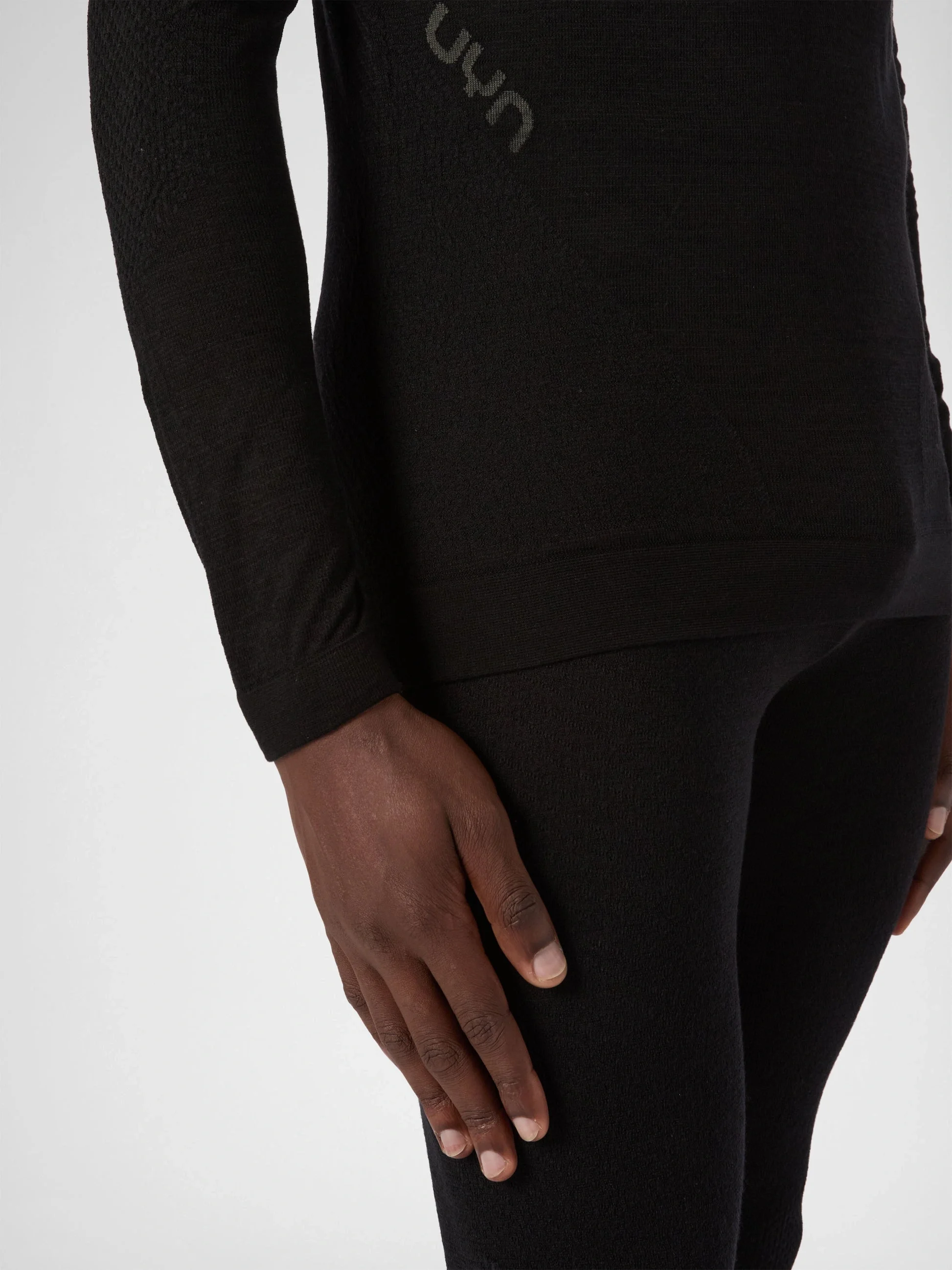 UYN Herren Evolutyon Biotech UW Shirt LG_SL Turtle Neck U100499B000 - Schwarz GR. L/XL