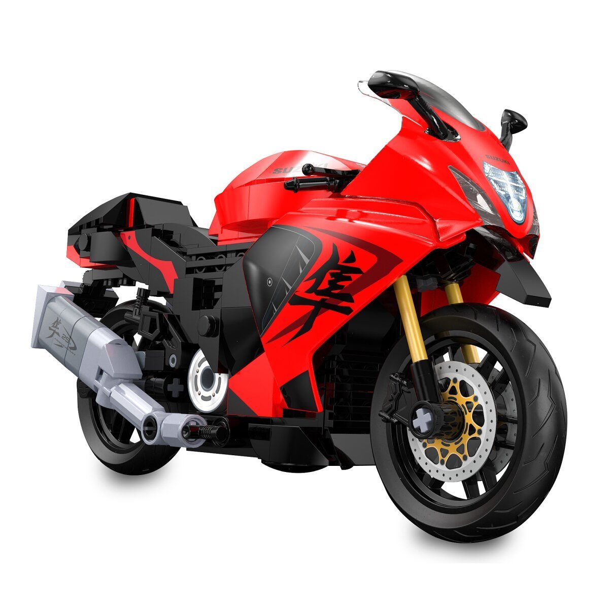 JAMARA CaDA Suzuki Hayabusa 1:12 rot Bricks ab 8 Jahren JAMARA CaDA Suzuki Hayabusa 1:12 rot Bricks ab 8 Jahren