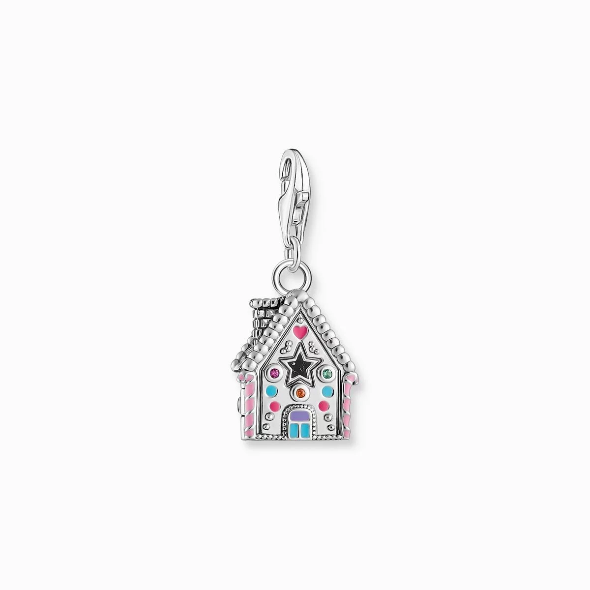 Thomas, Sabo, Anhänger, Charm-Club, Mit, Haus, Bunt, Silber, 2058-340-7