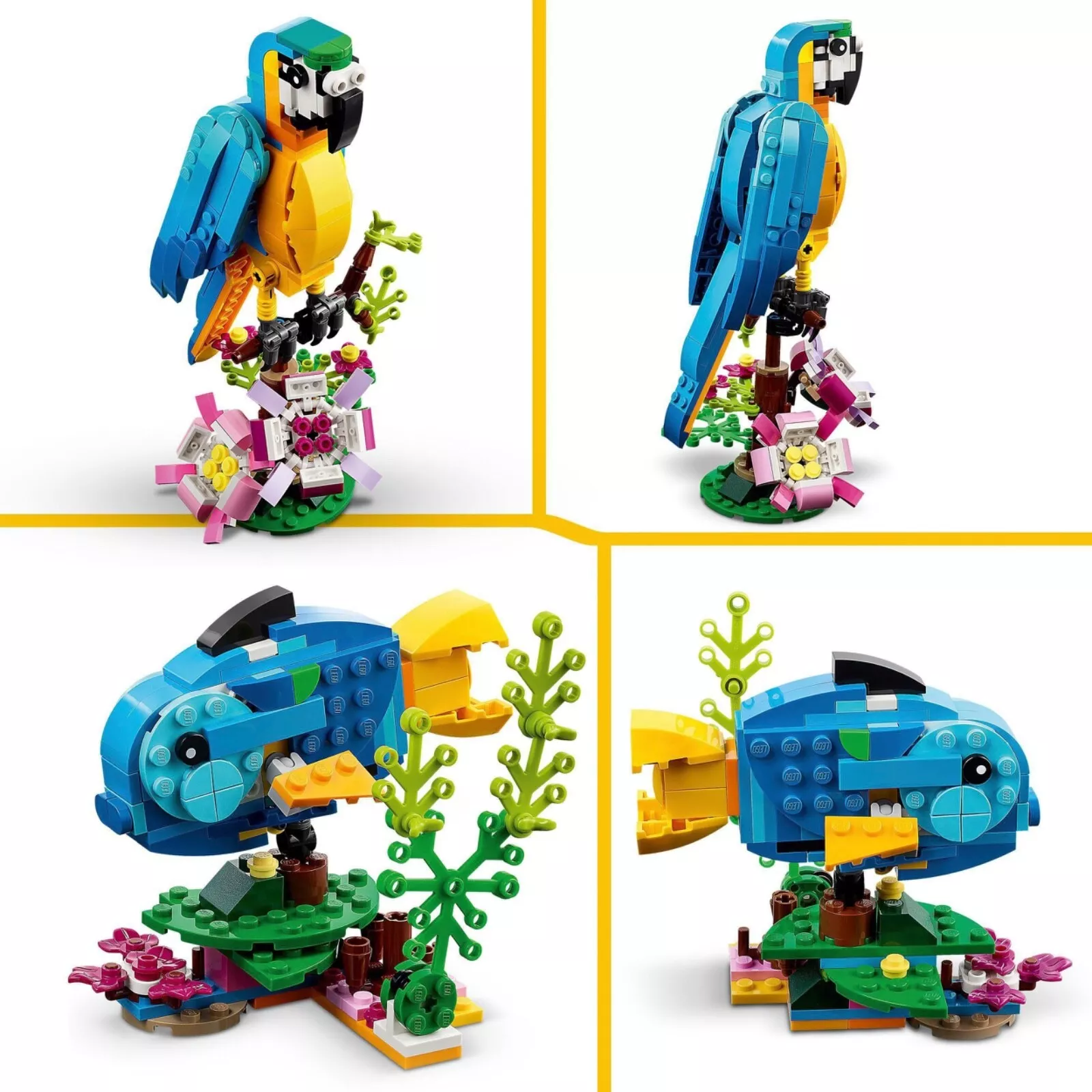 LEGO® Creator Exotischer Papagei 31136