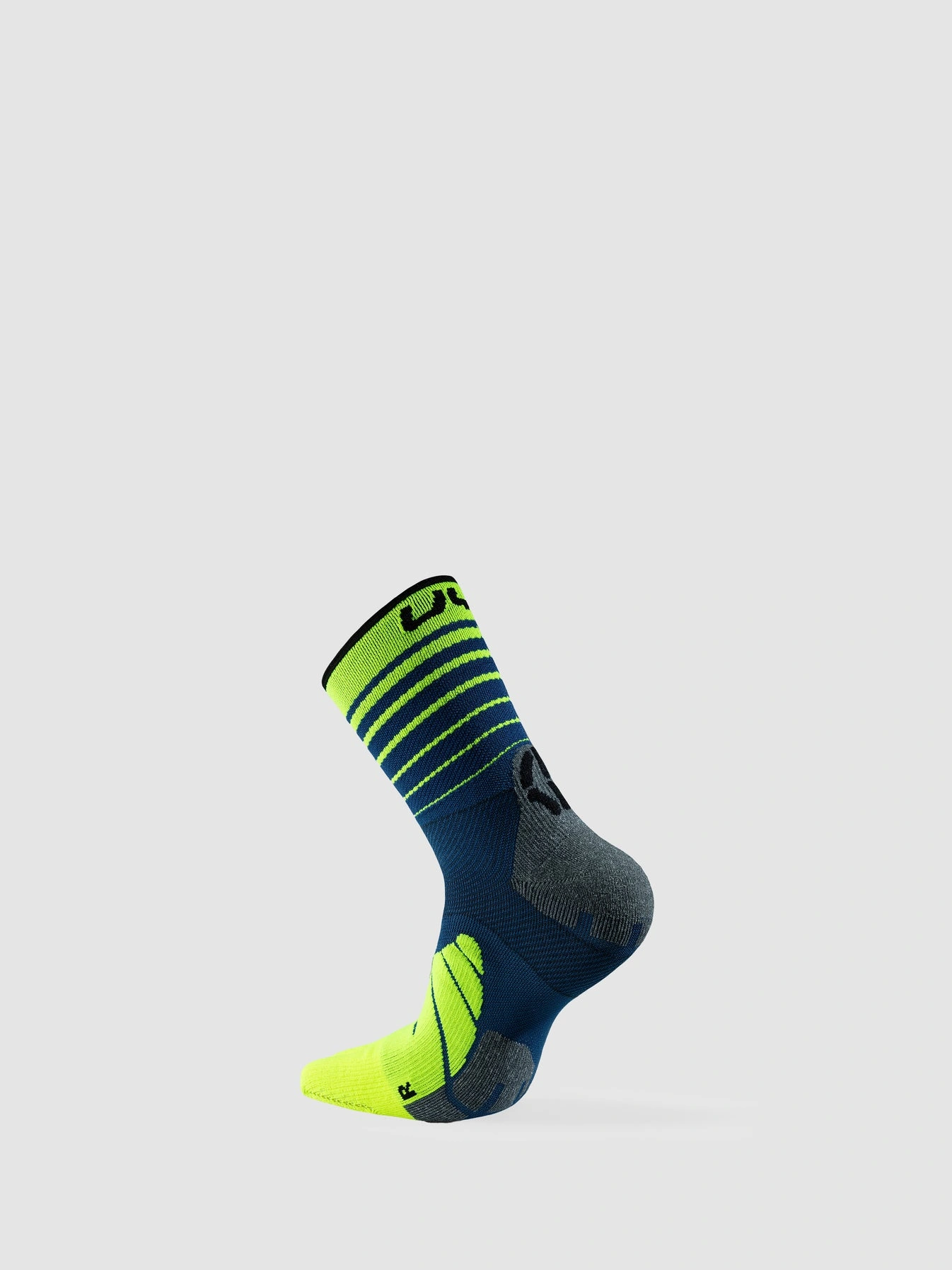 UYN Herren Laufsocken Runner's Five S100318A699 - Blau/Gelb Fluor UYN Herren Laufsocken Runner's Five S100318A699 - Blau/Gelb Fluor