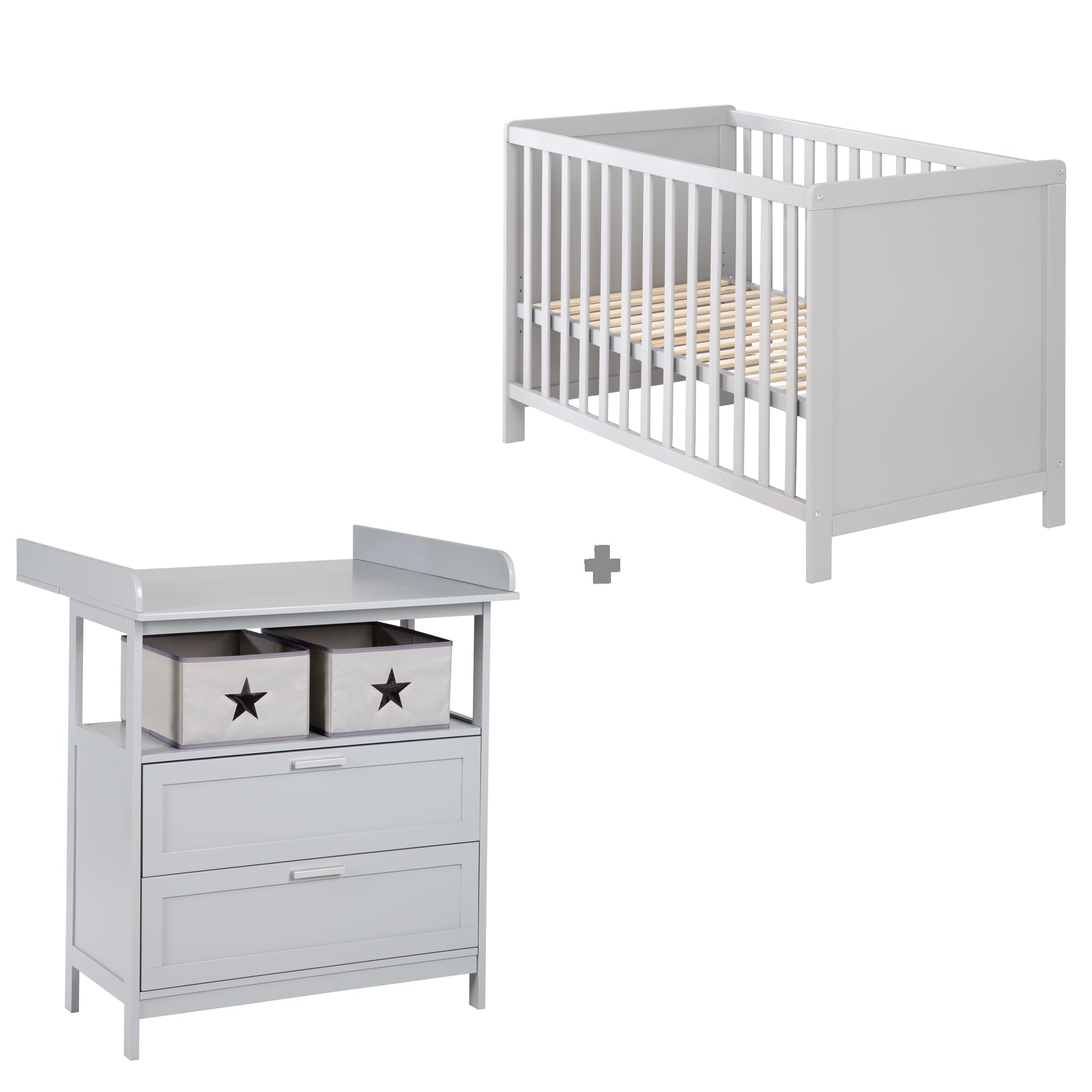 Roba 1018040 Kinderzimmerset Hamburg taupe – Kinderzimmer Set - Bild 1 Roba 1018040 Kinderzimmerset Hamburg taupe – Kinderzimmer Set - taupe - Kinderzimmer Set - Produktbild 1