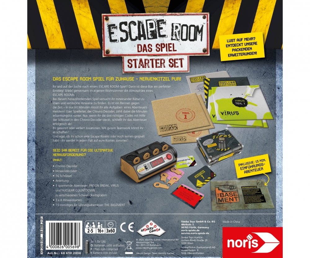 Noris Escape Room Das Spiel
