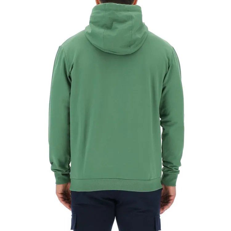 JEEP Herren Kapuzenpullover O102717GN - Grüner Hoodie mit großem Jeep-Star-Print GR. XXL