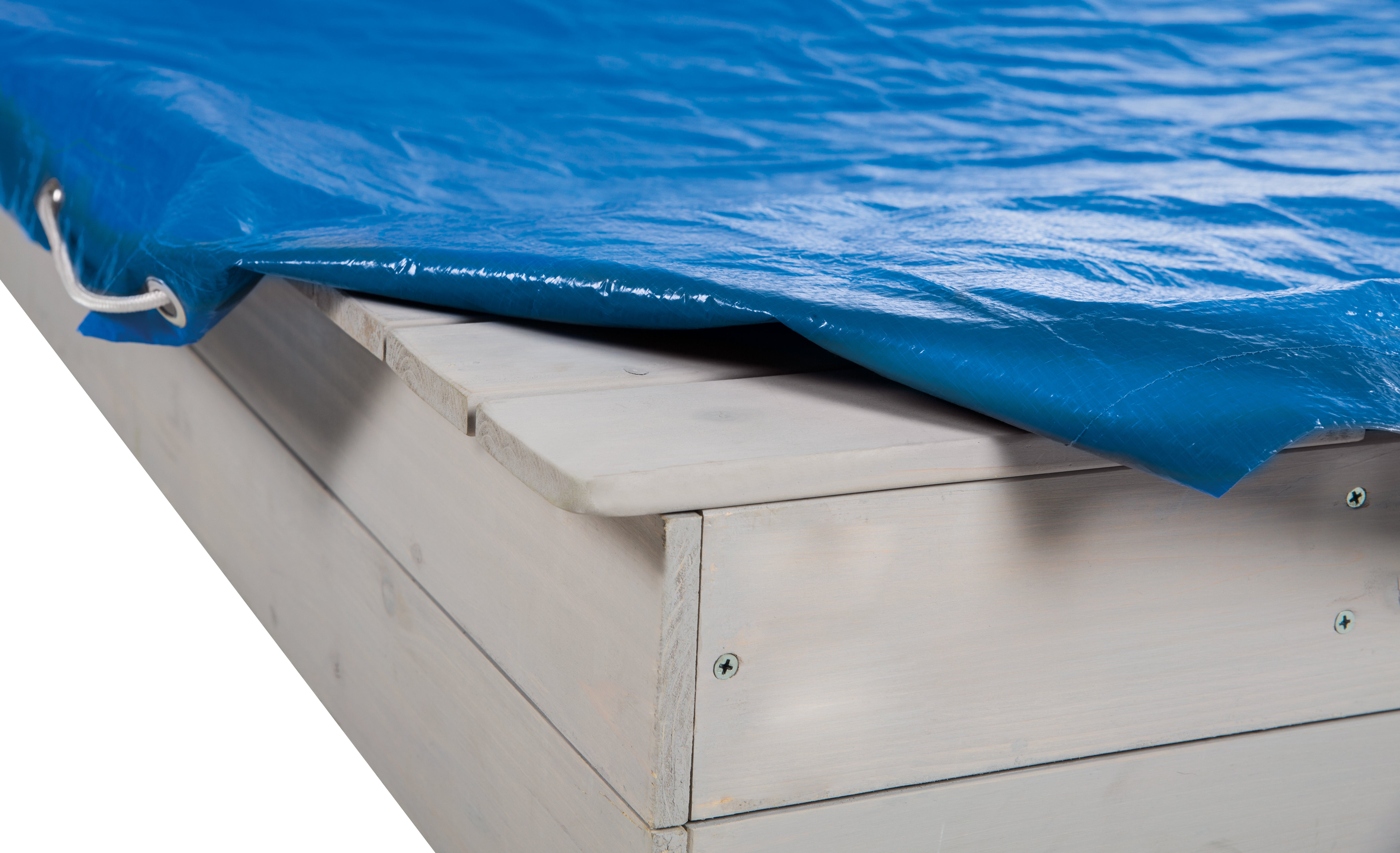 Roba 455913BL Abdeckplane für Sandkästen, groß blau – Outdoor - Bild 2 Roba 455913BL Abdeckplane für Sandkästen, groß blau – Outdoor - Produktbild 2