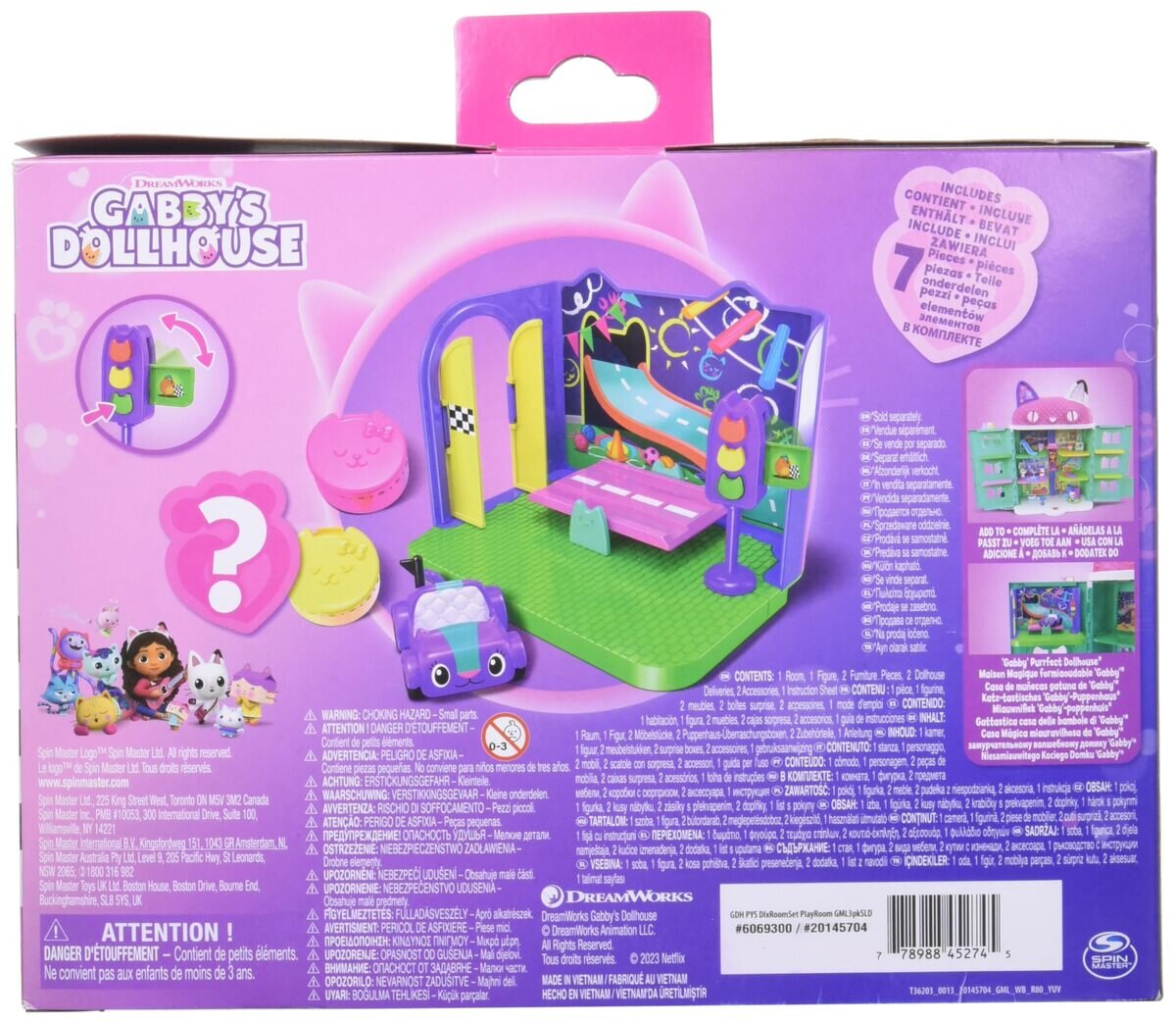 Spin GABBYS DOLLHOUSE DELUXE ROOM SORT 52745 Spin GABBYS DOLLHOUSE DELUXE ROOM SORT 52745