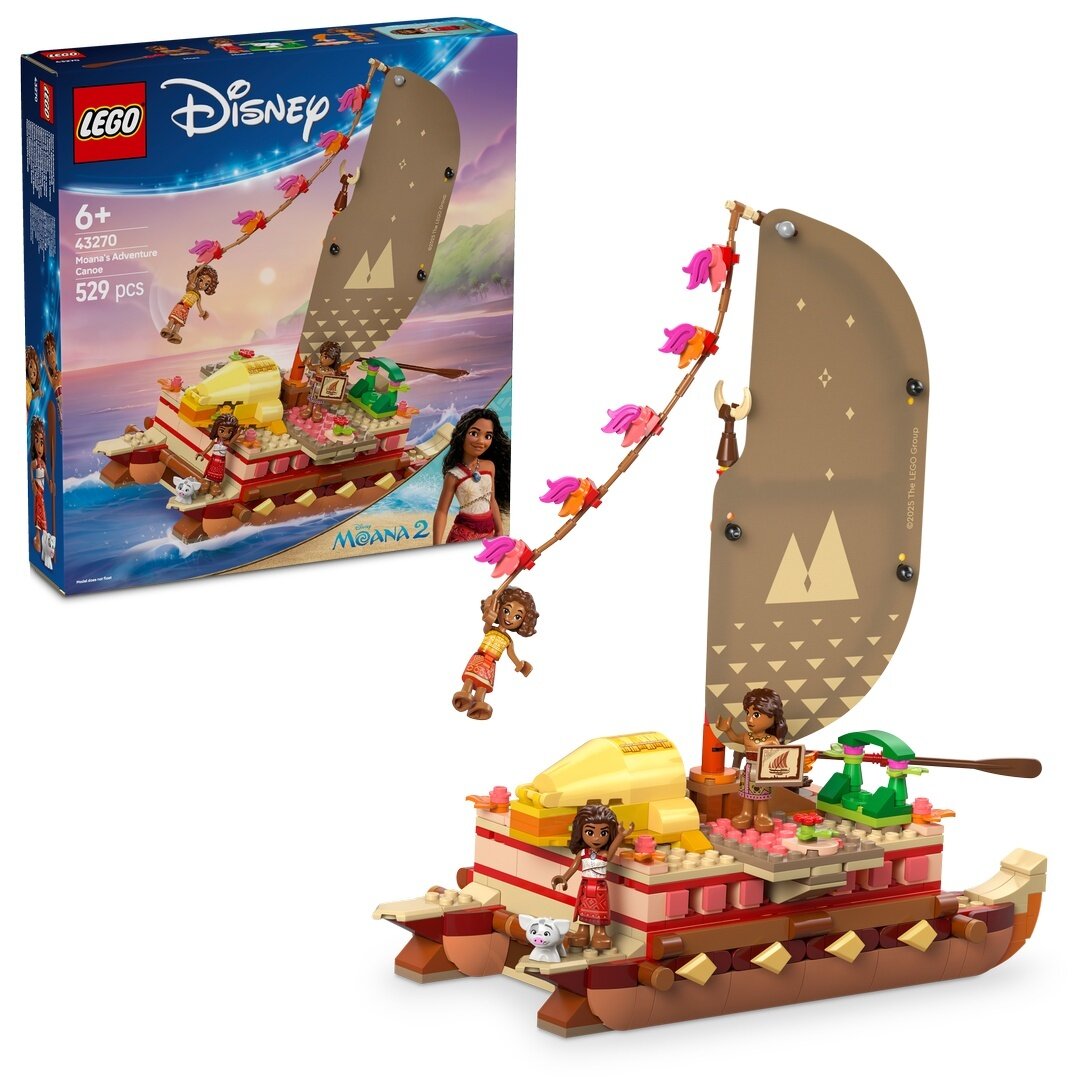 LEGO® Disney Prinzessin 43270 Vaianas Abenteuerfloß