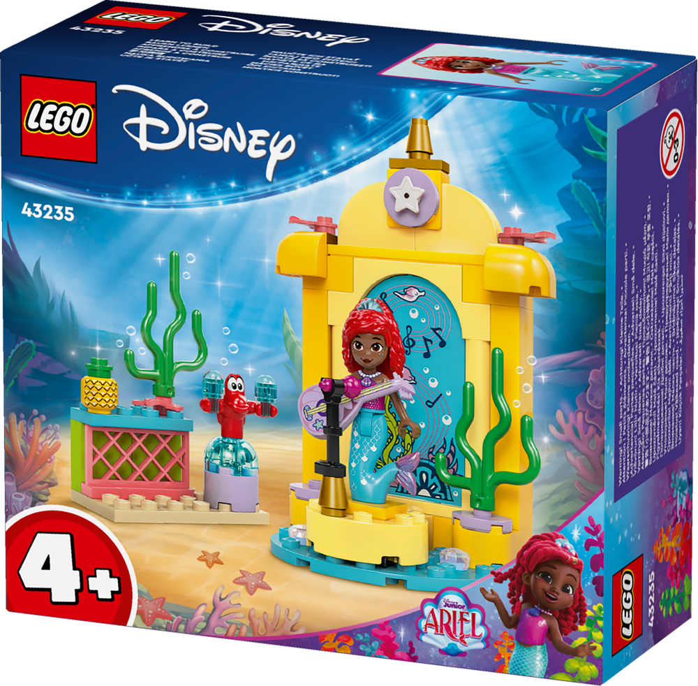 LEGO® Disney Princess Arielles Musikbühne 43235 Spielzeug, Puppe, Person, Gesicht, Kopf