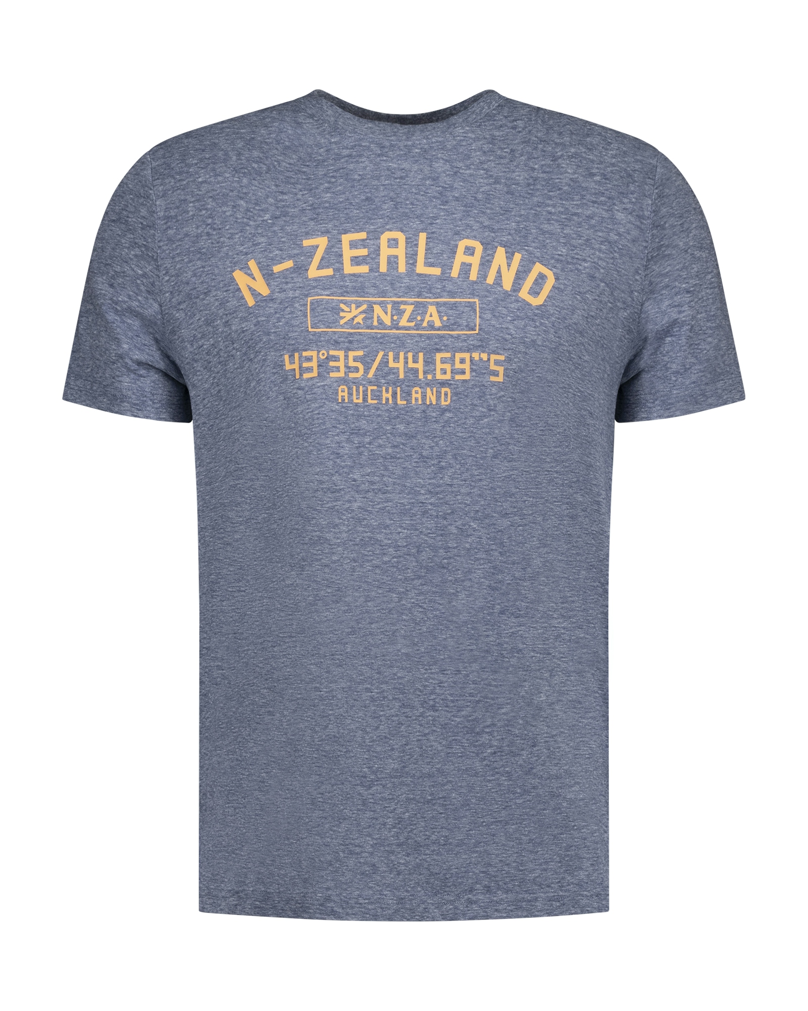 NZA 26CN720NM T-Shirt - Dunkelblau / Print