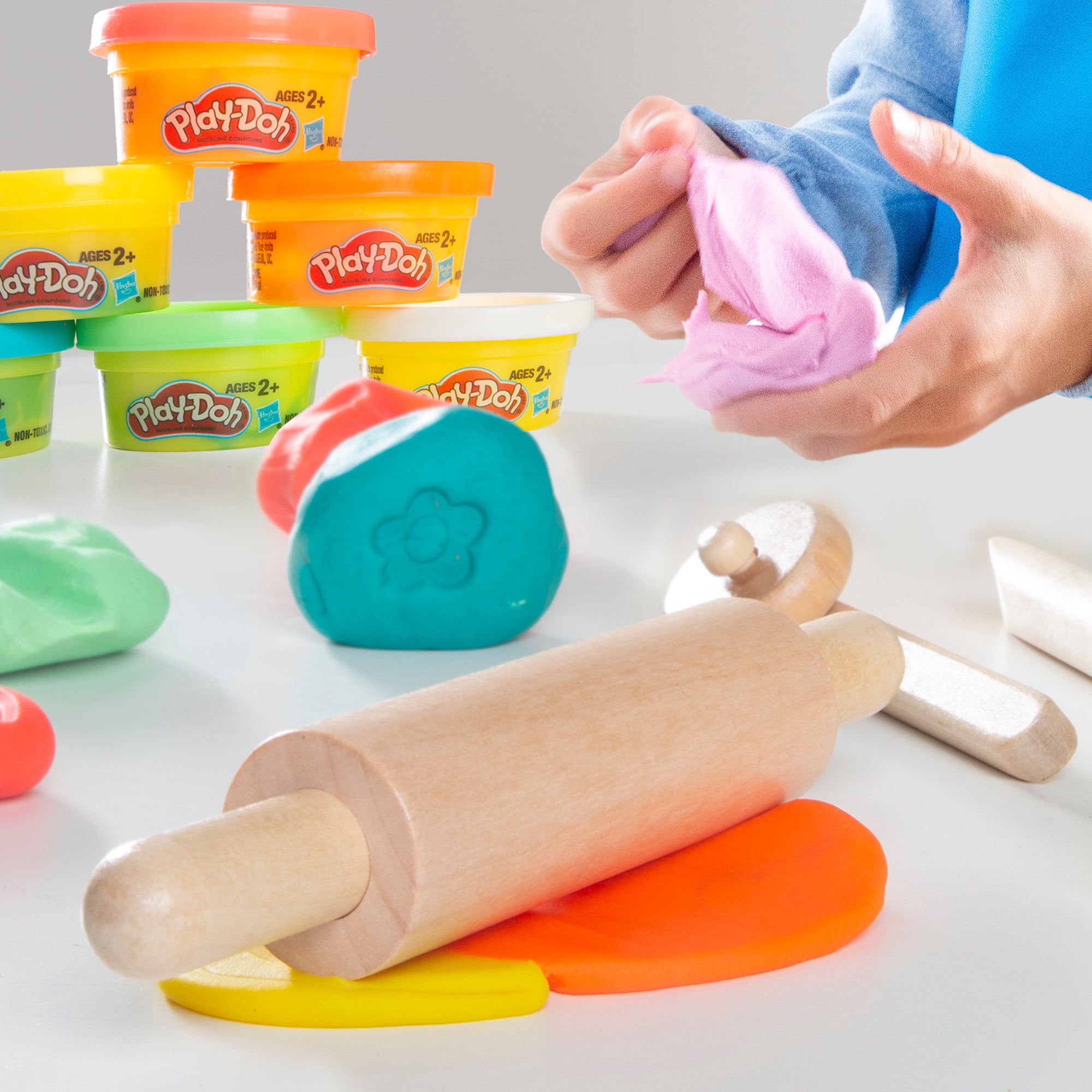 Roba 98157PD11 Spielset "roba x Play-Doh" PlayDoh bunt – Motorik & Lernen - Produktbild 6
