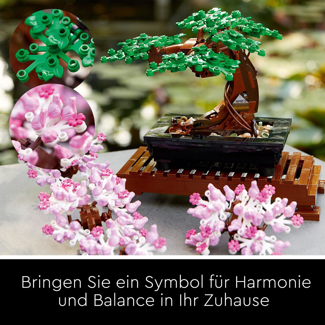 LEGO® Creator Expert Bonsai Baum 10281 Pflanze, Pflanze im Topf, Baum, Blume, Blumen-Arrangement