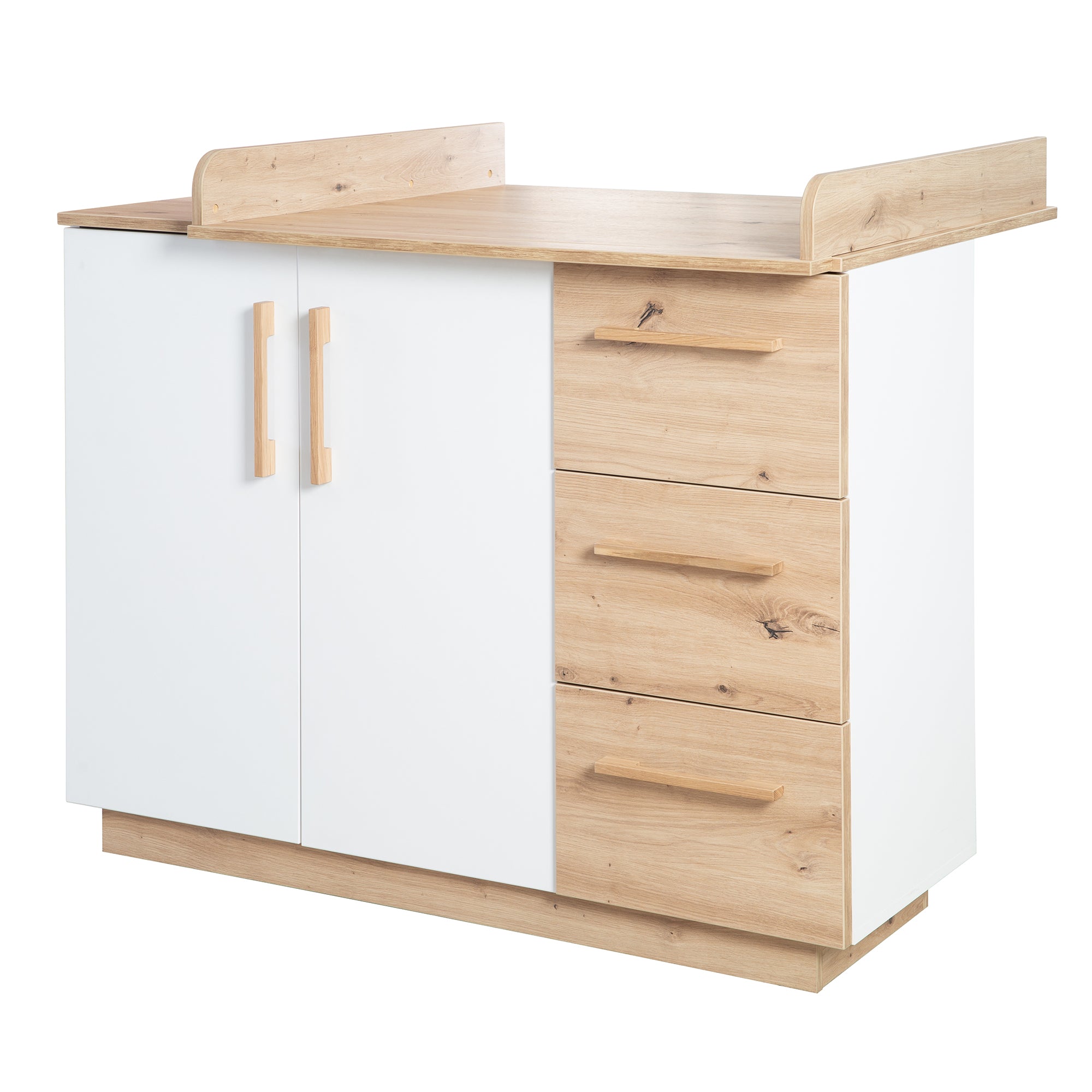 Roba 1731848 Wickelkommode breit Lion weiß - Bild 1 Roba 1731848 Wickelkommode breit Lion weiß - weiß - Wickelkommode breit - Produktbild 1