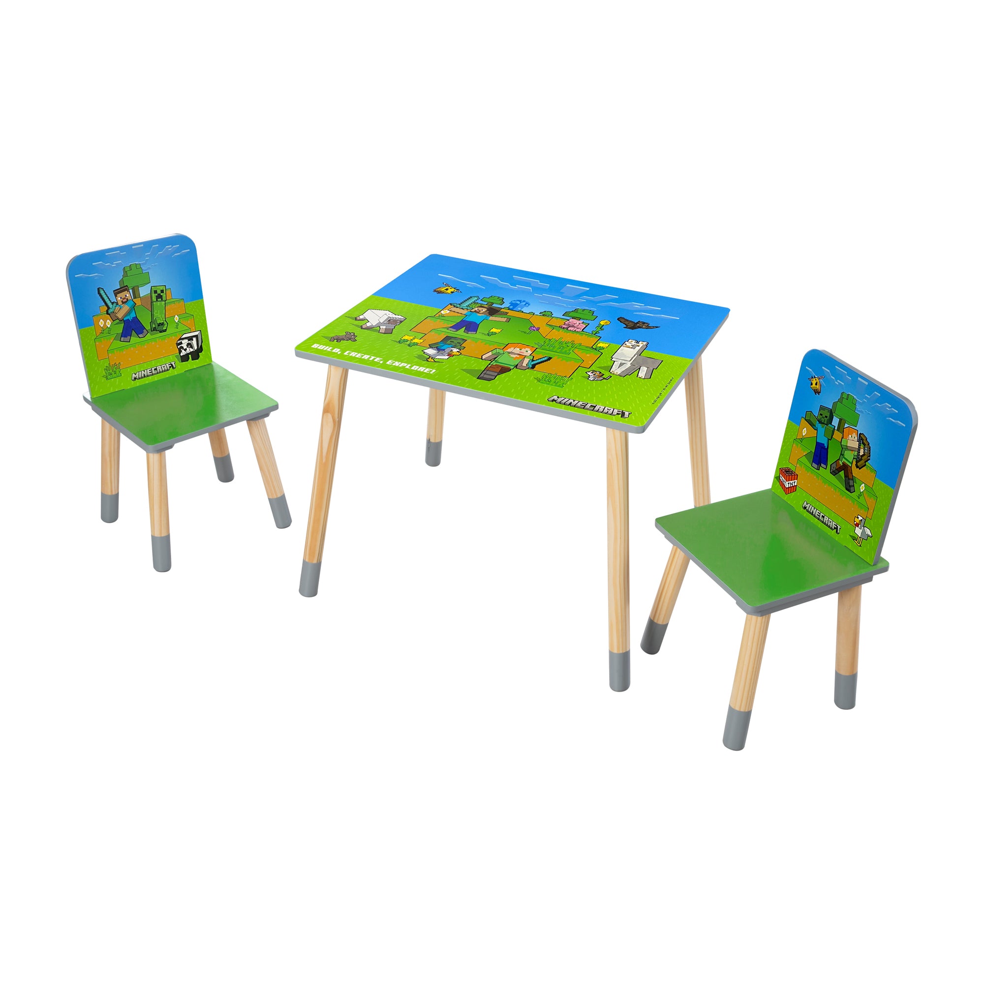 Roba 450019MC SITZGRUPPEN-SET, 1 TISCH MIT 2 STÜHLEN – Spielmöbel - Bild 1 Roba 450019MC SITZGRUPPEN-SET, 1 TISCH MIT 2 STÜHLEN – Spielmöbel - Spielmöbel - Produktbild 1
