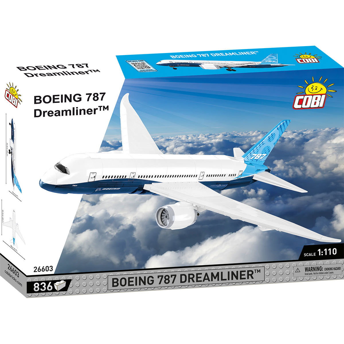 COBI 26603 - BOEING 787 Dreamliner 1:110 COBI 26603 - BOEING 787 Dreamliner 1:110