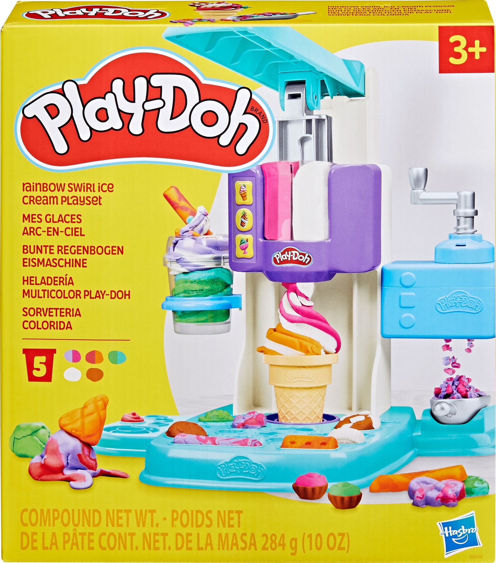 Play-Doh, Bunte, Regenbogen, Eismaschine
