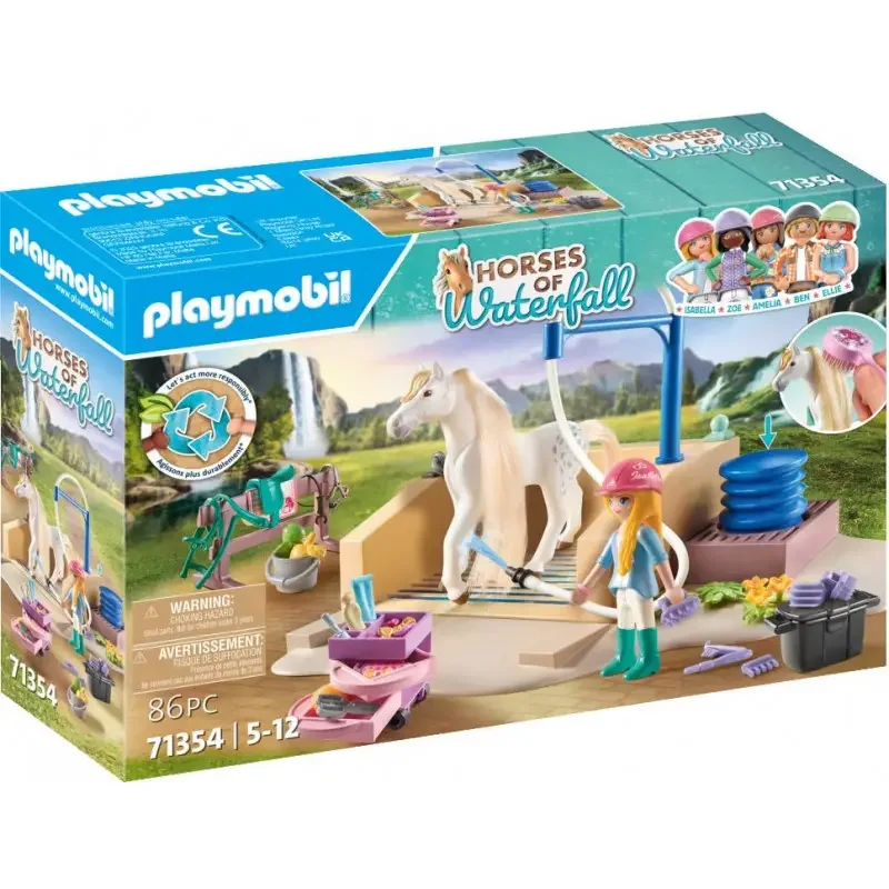 PLAYMOBIL, 71354, Isabella, &, Lioness, Mit, Waschplatz