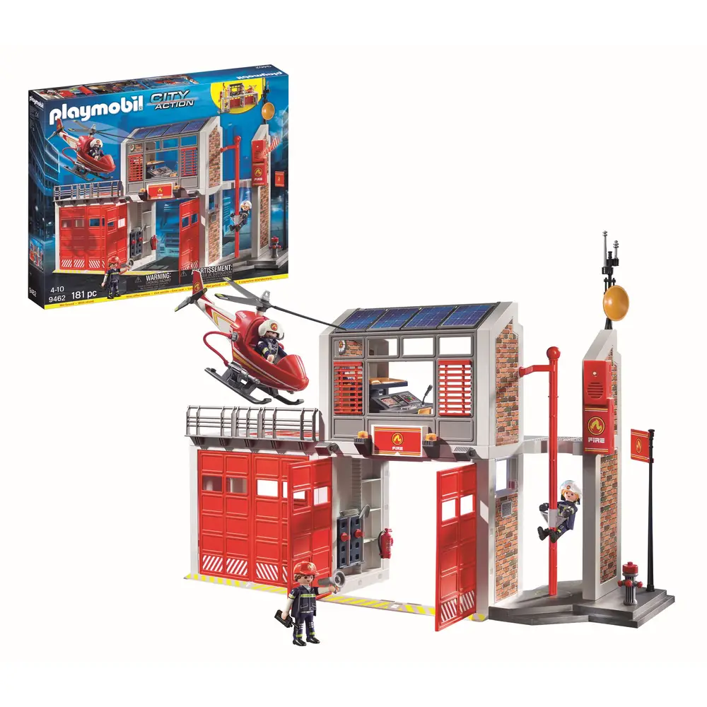 PLAYMOBIL 9462 City Action - Große Feuerwache mit Soundeffekten