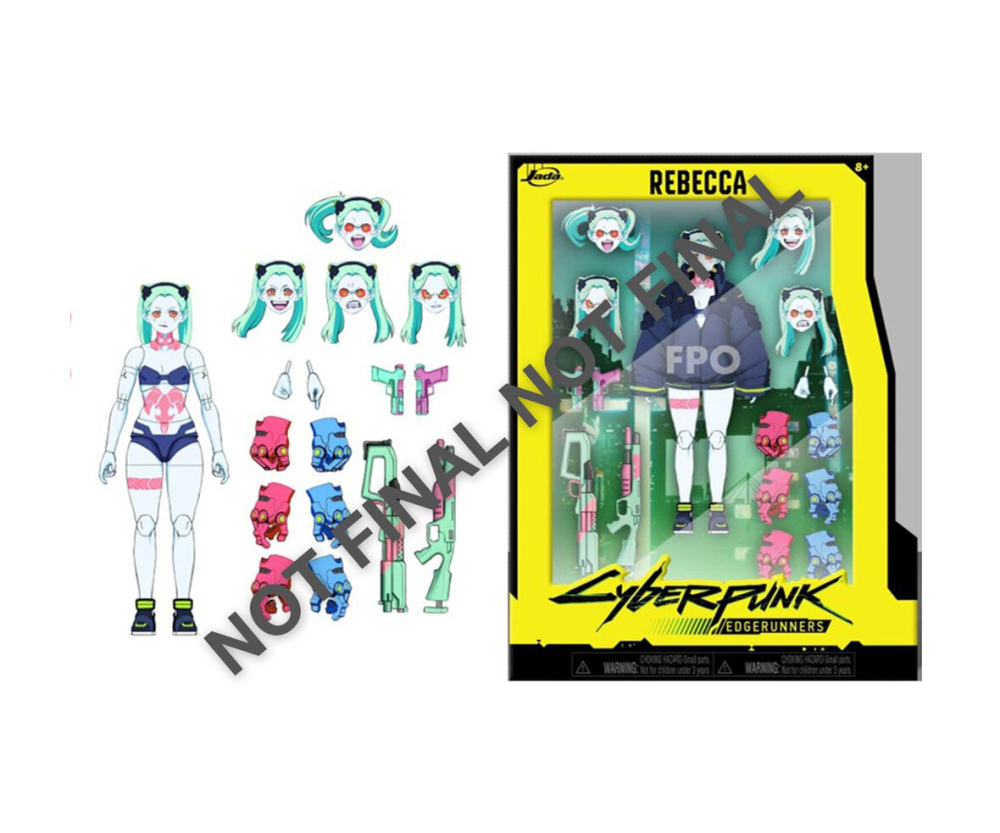Jada CyberpunkEdgerunners Rebecca 5,2" Figure