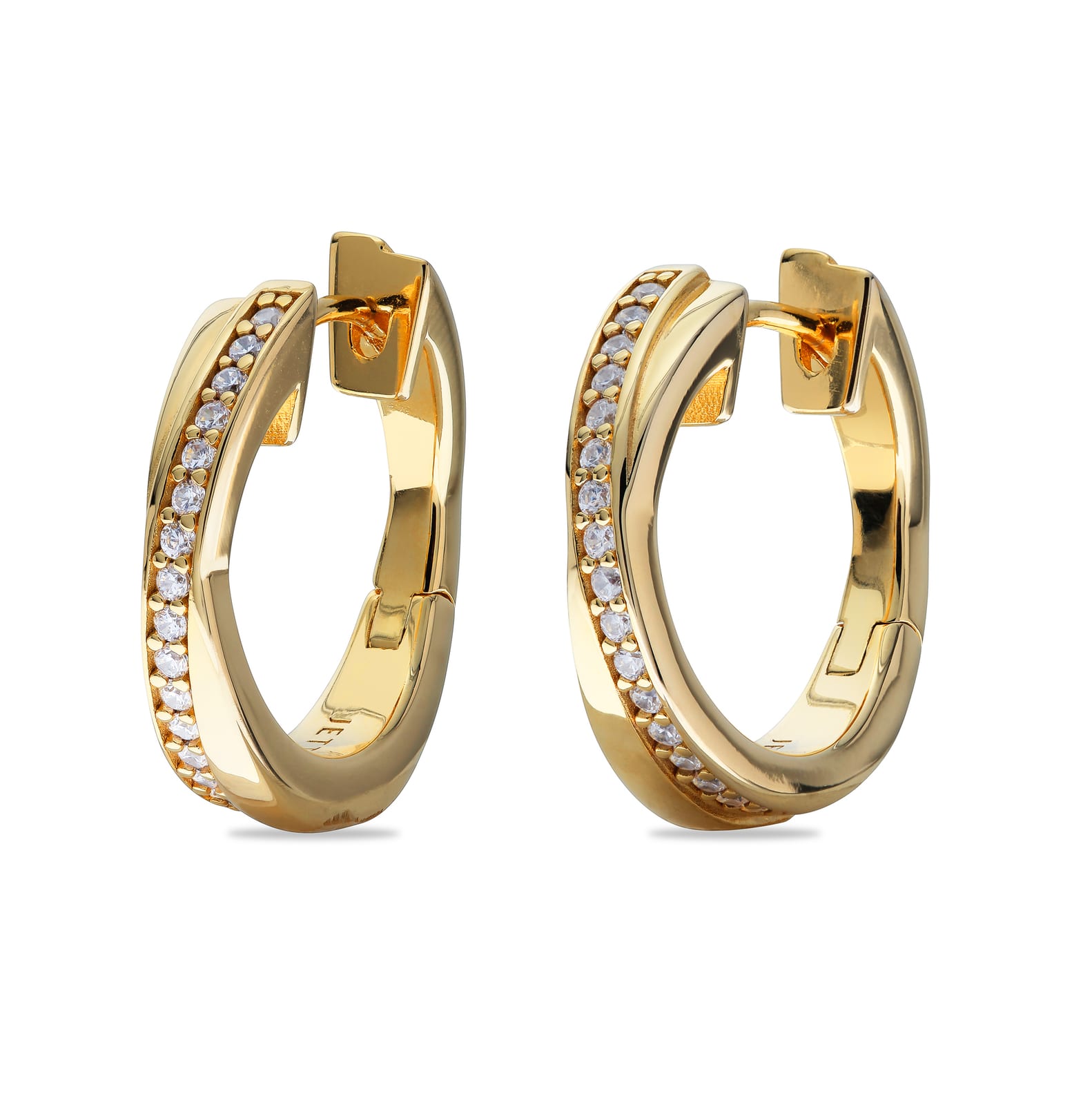 JETTE S.K1A05100 CREOLEN HOPE GOLD MIT STEINEN JETTE S.K1A05100 CREOLEN HOPE GOLD MIT STEINEN