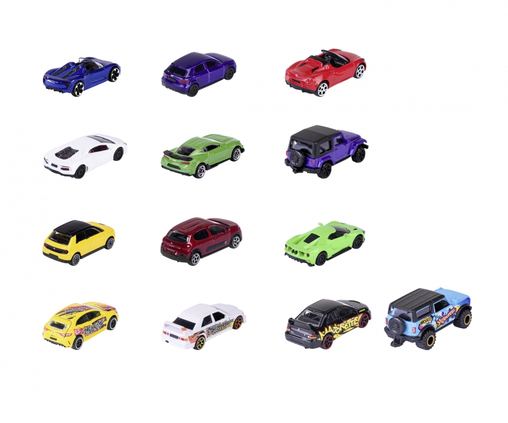 Majorette Giftpack 9+4 Limited Edition 11 212054040 Auto, Fahrzeug, Spielzeug, Leichtmetallfelge, Rad