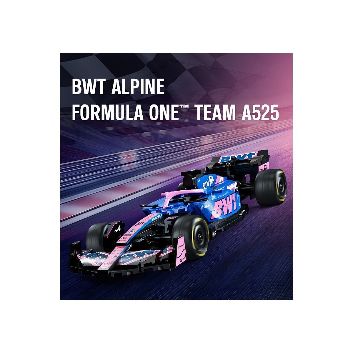 JAMARA CaDA BWT Alpine Formula One™ Team A525 1:24 blau Bricks ab 8 Jahren JAMARA CaDA BWT Alpine Formula One™ Team A525 1:24 blau Bricks ab 8 Jahren
