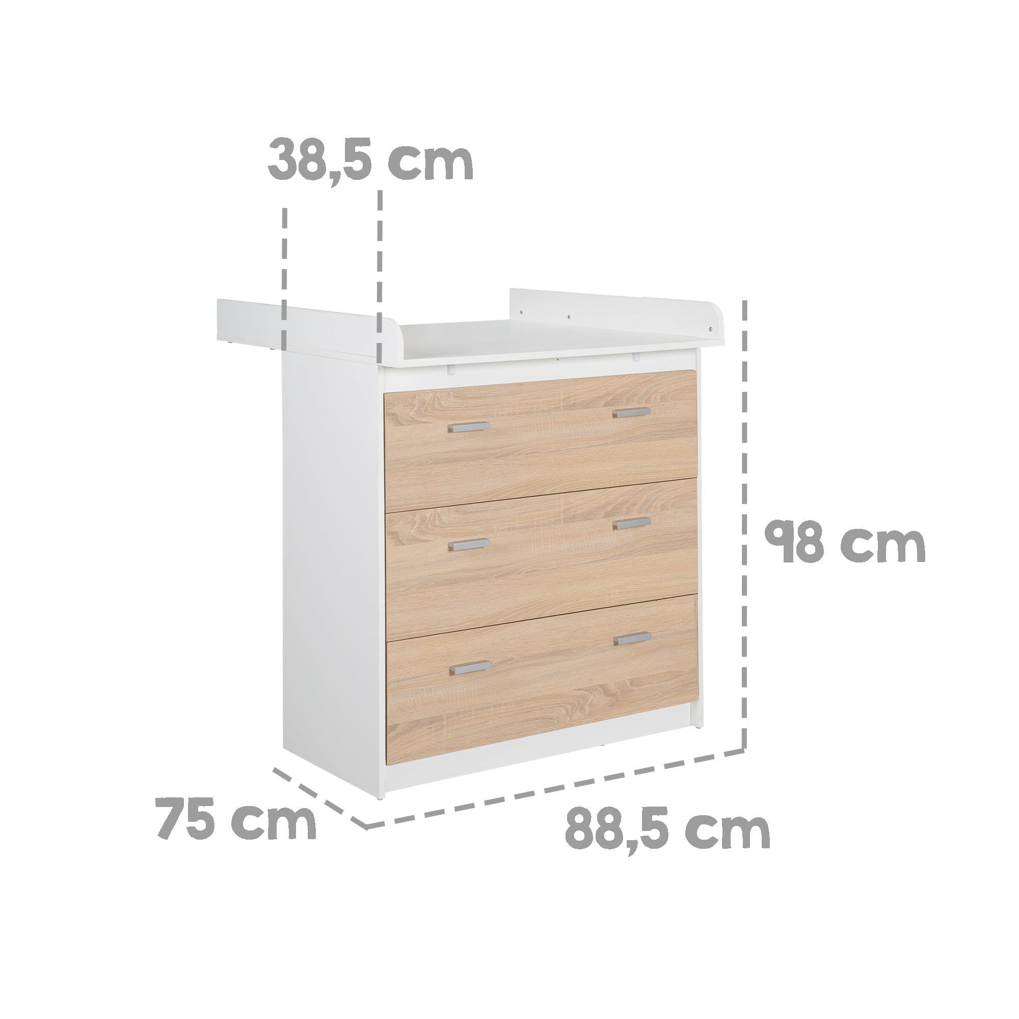 Roba 42491A42472 Kinderzimmerset Gabriella weiß – Kinderzimmer Set - Bild 8 Roba 42491A42472 Kinderzimmerset Gabriella weiß – Kinderzimmer Set - Produktbild 8