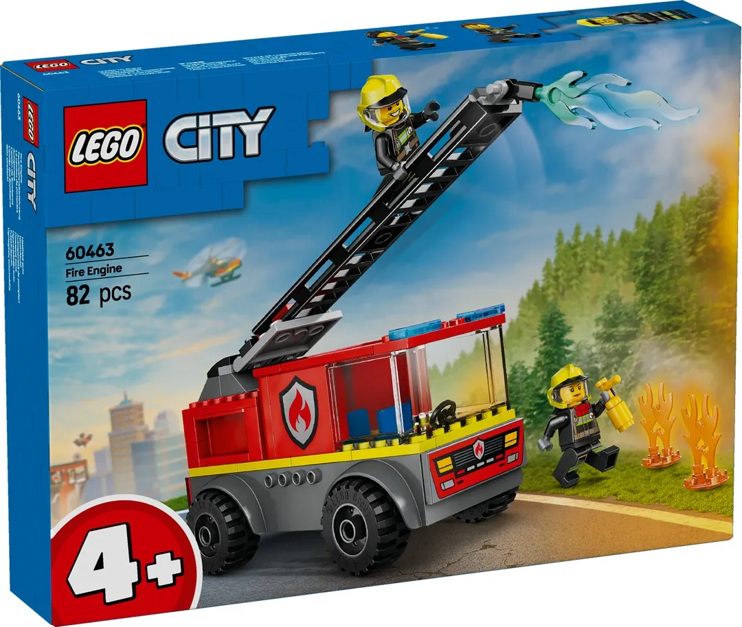 LEGO, City, 60463, Feuerwehrleiterfahrzeug LEGO City 60463 Feuerwehrleiterfahrzeug