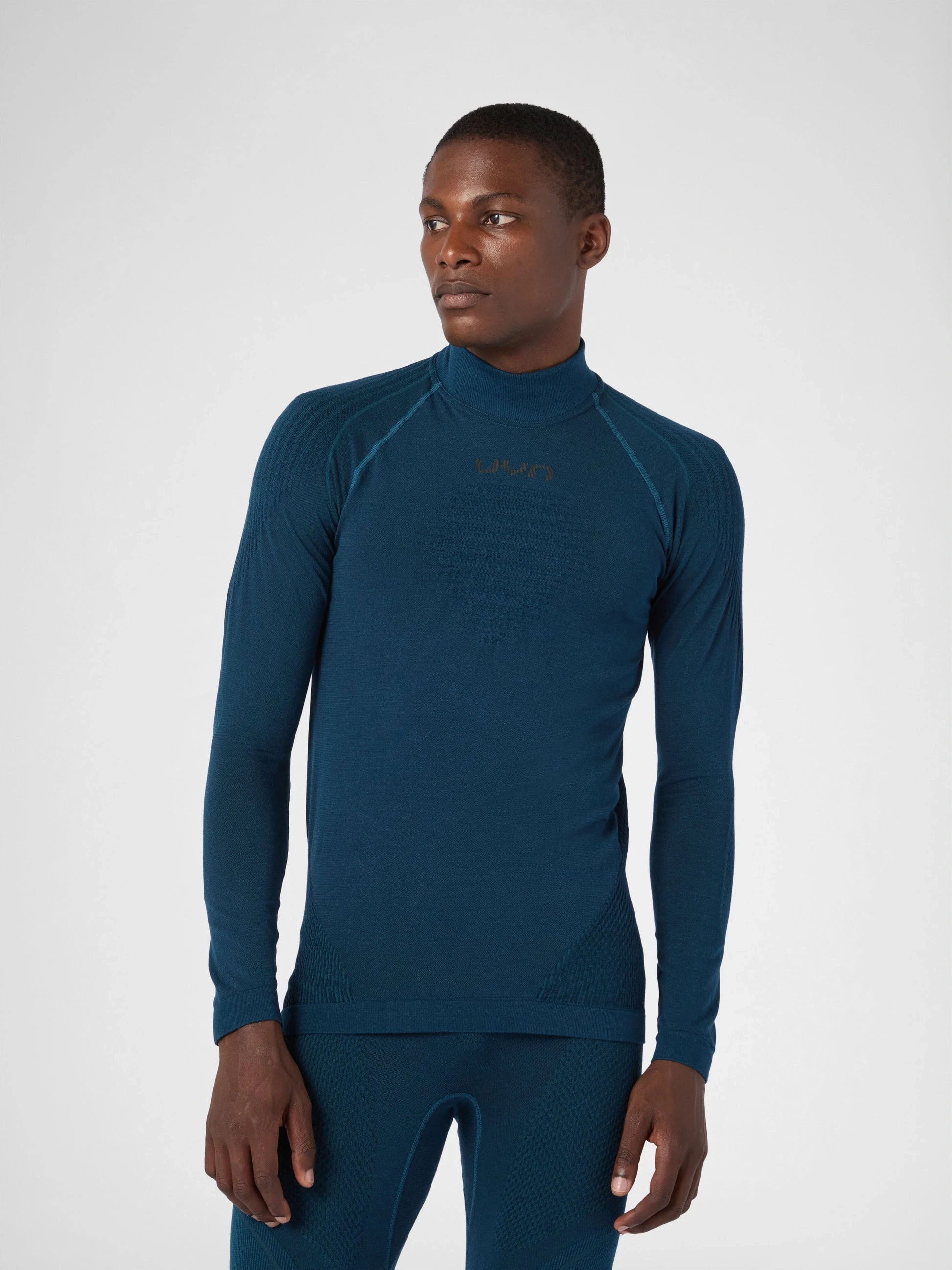 UYN Herren Evolutyon Biotech UW Shirt LG_SL Turtle Neck U100499K662 - Blau Poseidon GR. L/XL UYN Herren Evolutyon Biotech UW Shirt LG_SL Turtle Neck U100499K662 - Blau Poseidon GR. L/XL