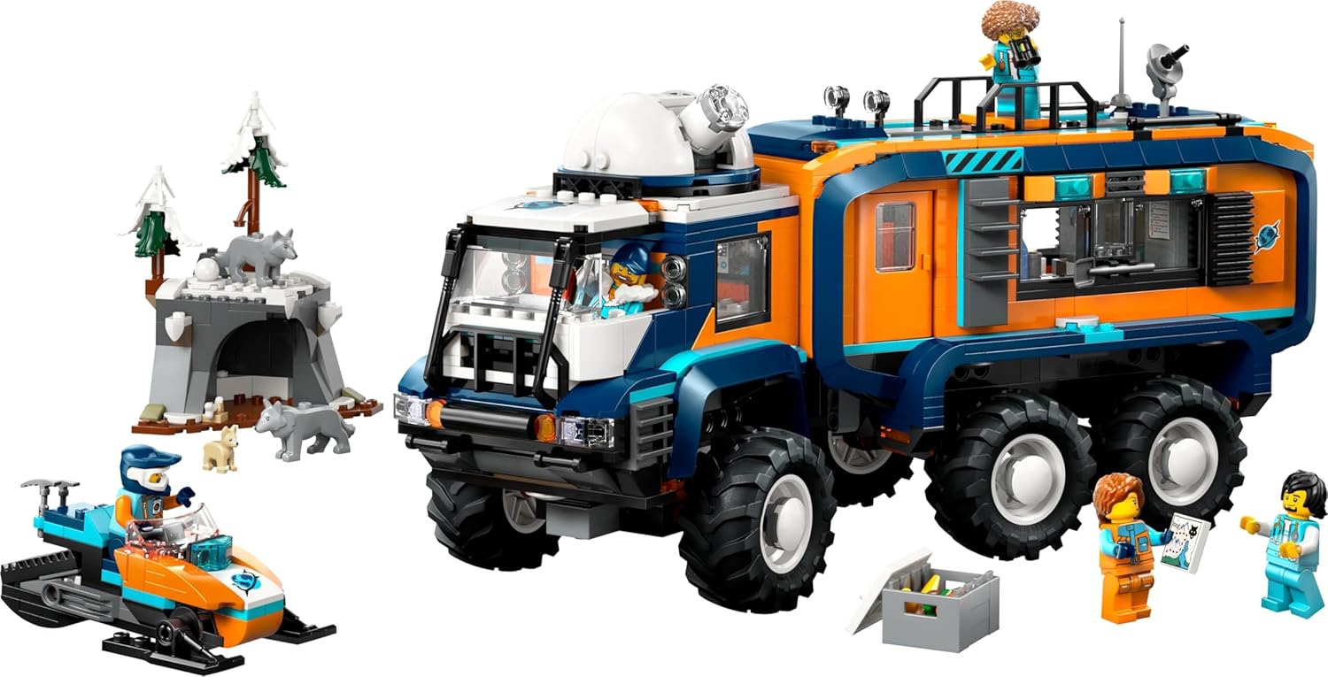 LEGO® City 60471 Arktis-Truck mit Labor Maschine, Rad, Spielzeug, Person