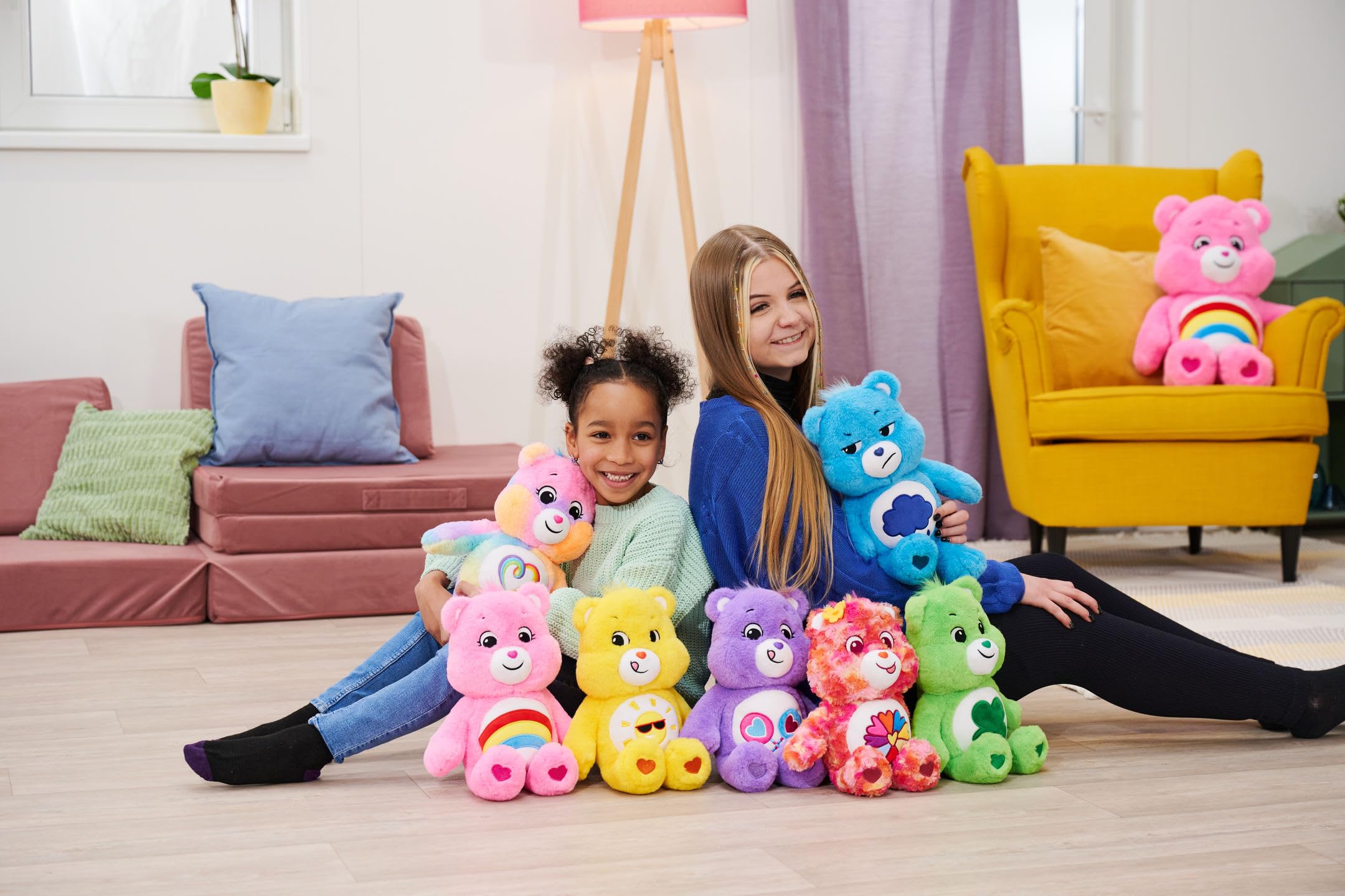 Simba Care Bears Teile Gern Bärchi 35 cm 6305878005 Leute, Kissen, Dekoration für Zuhause, Couch, Plüsch