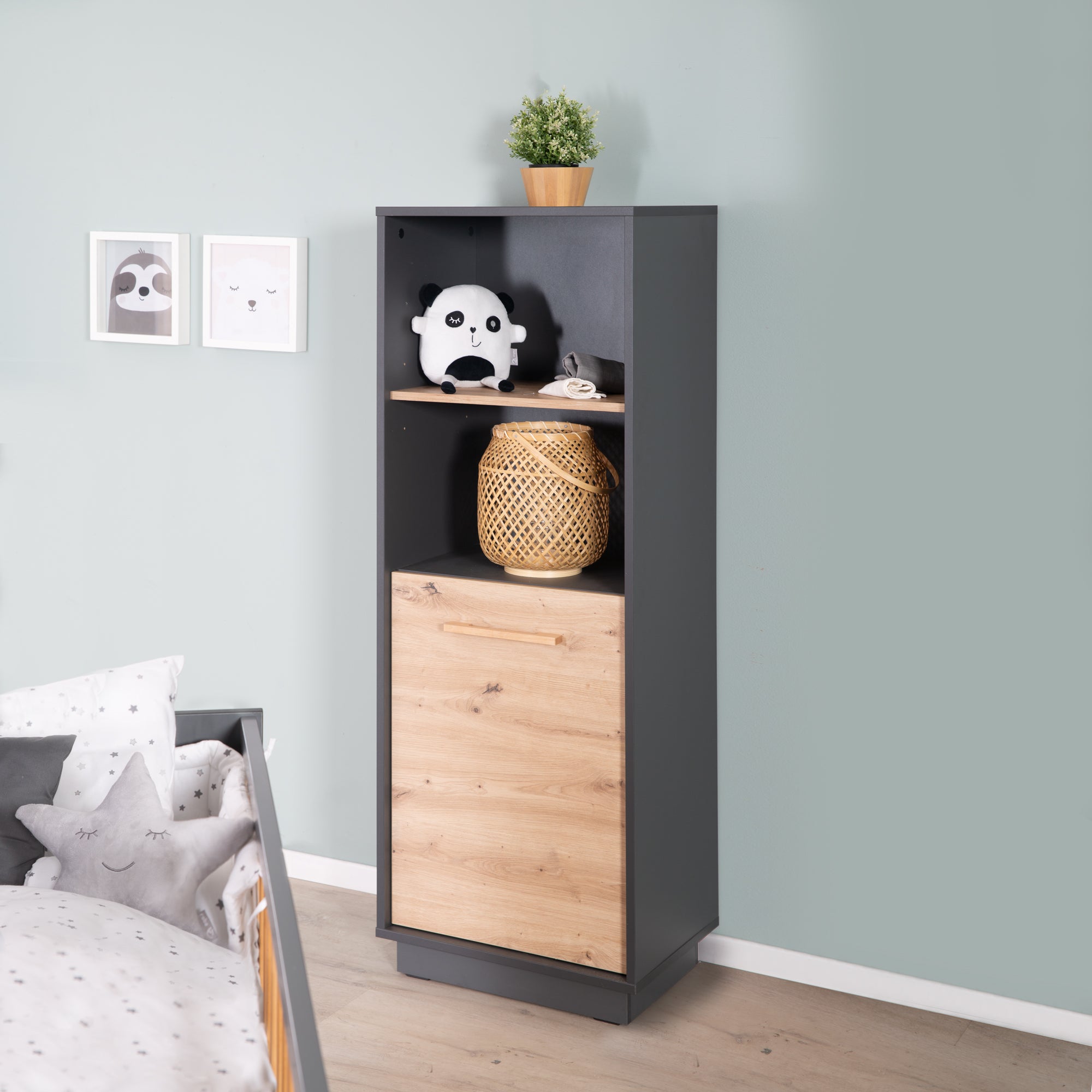 Roba 1311849 Standregal Lenn anthrazit - Bild 2 Roba 1311849 Standregal Lenn anthrazit - Produktbild 2