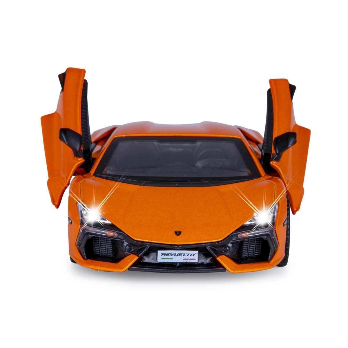 JAMARA Lamborghini Revuelto Diecast 1:32 orange inkl. Knopfzellen ab 3 Jahren