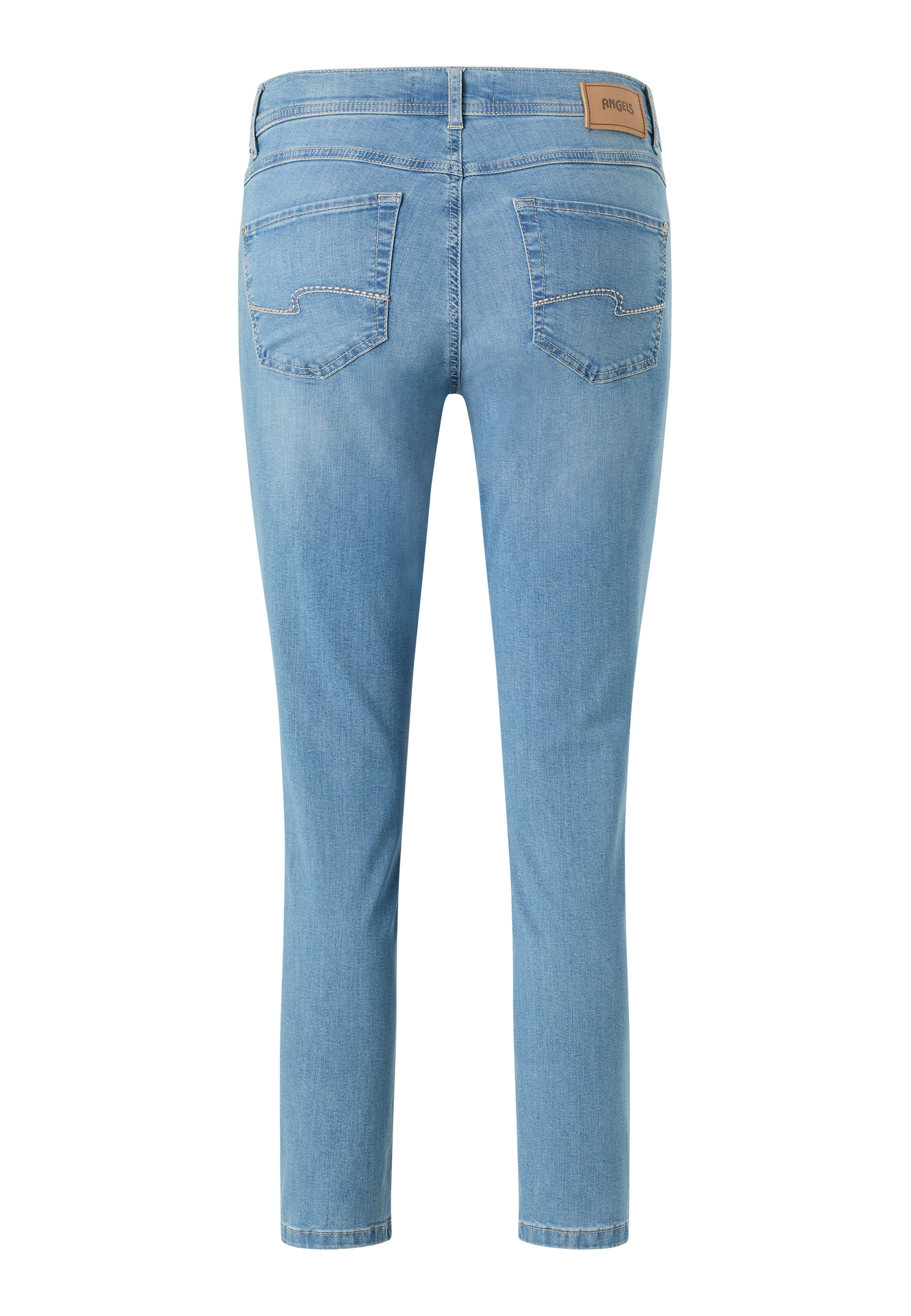 ANGELS 332681407 Damen Jeans Ornella Bea 7/8 Slim Fit - Sand