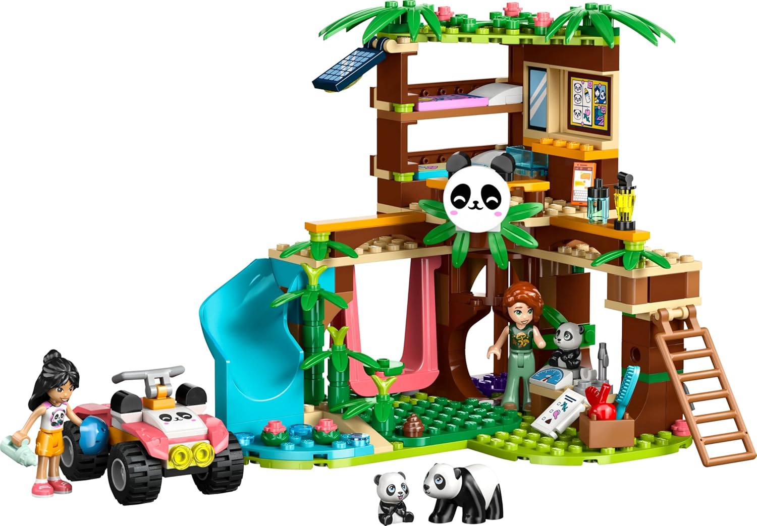 LEGO® Friends 42648 Panda Pflegestation Spielbereich, Person, Drinnen, Spielzeug