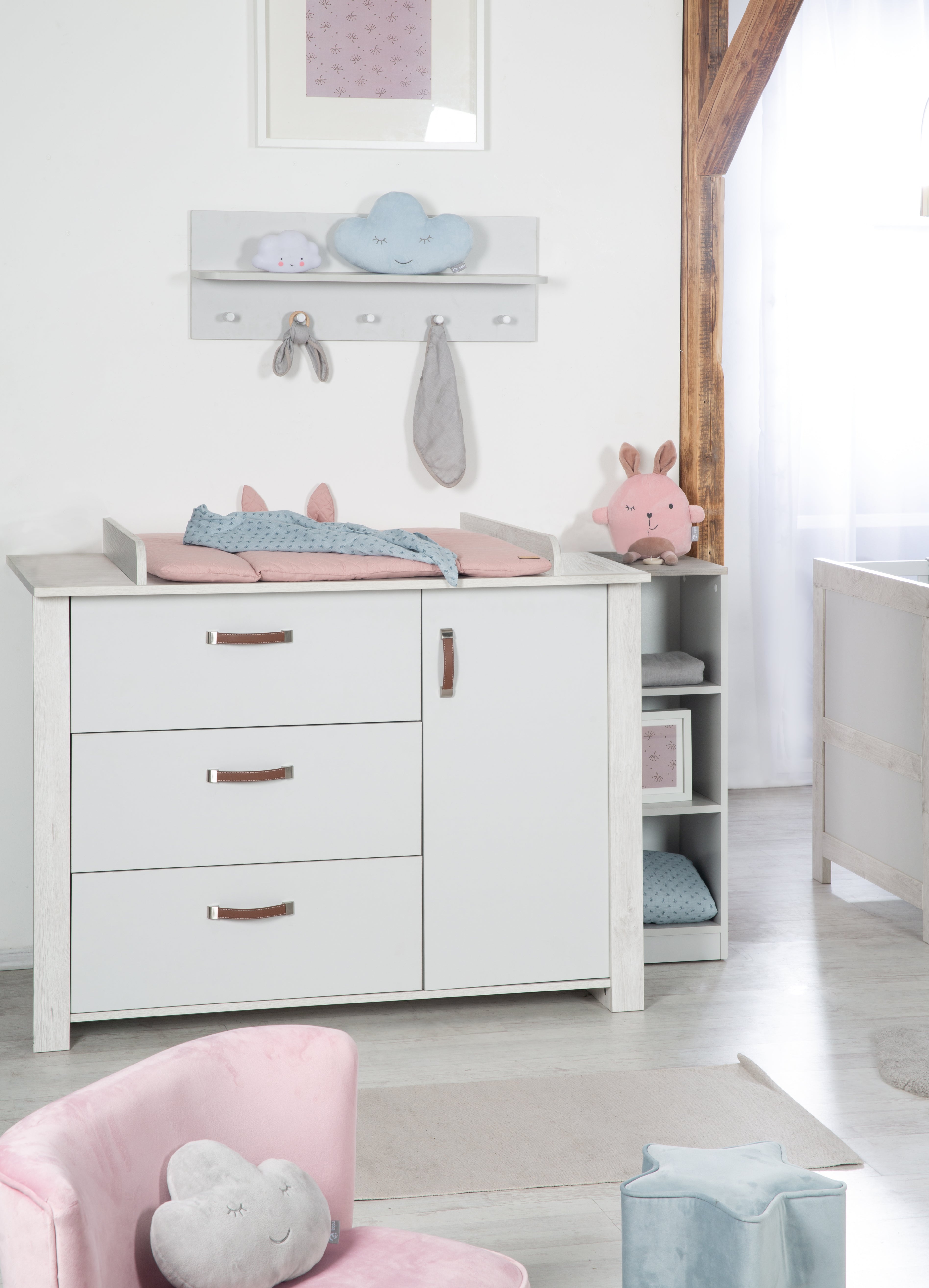Roba 1015816 Kinderzimmerset Mila grau – Kinderzimmer Set - Bild 8 Roba 1015816 Kinderzimmerset Mila grau – Kinderzimmer Set - Produktbild 8